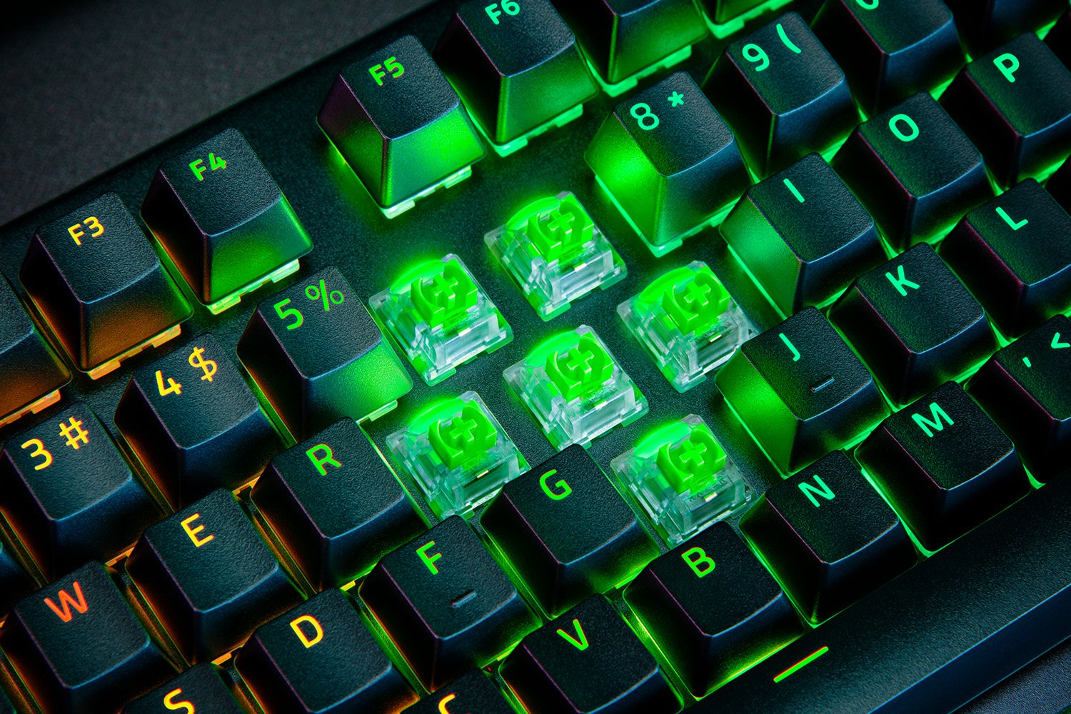 Razer BlackWidow V4 Pro - Tastatur - Hintergrundbeleuchtung