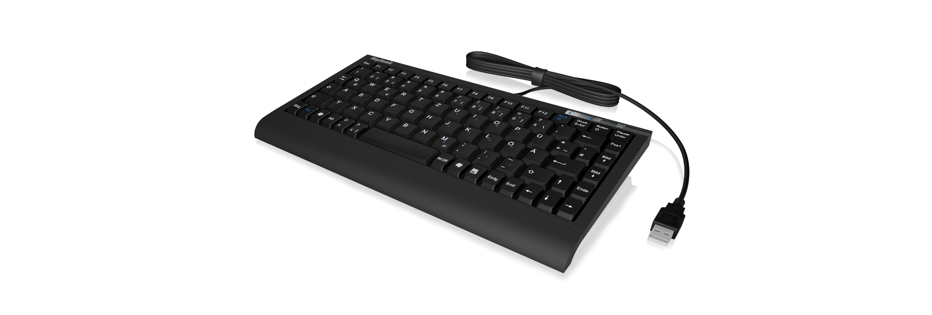 KeySonic ACK-595 C+ - Tastatur - PS/2, USB - USA