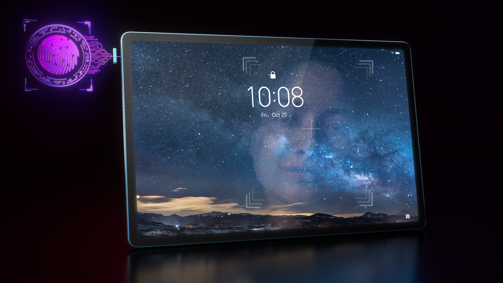 Lenovo Yoga Tab Plus ZAEG - Tablet - Android 14 oder höher - 256 GB UFS card - 32.3 cm (12.7")