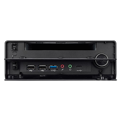 Shuttle XPC slim Barebone XH610V - S1700, Intel H610, 1xDP, 1xHDMI, 1x VGA, 2x COM (RS232), 2x LAN (