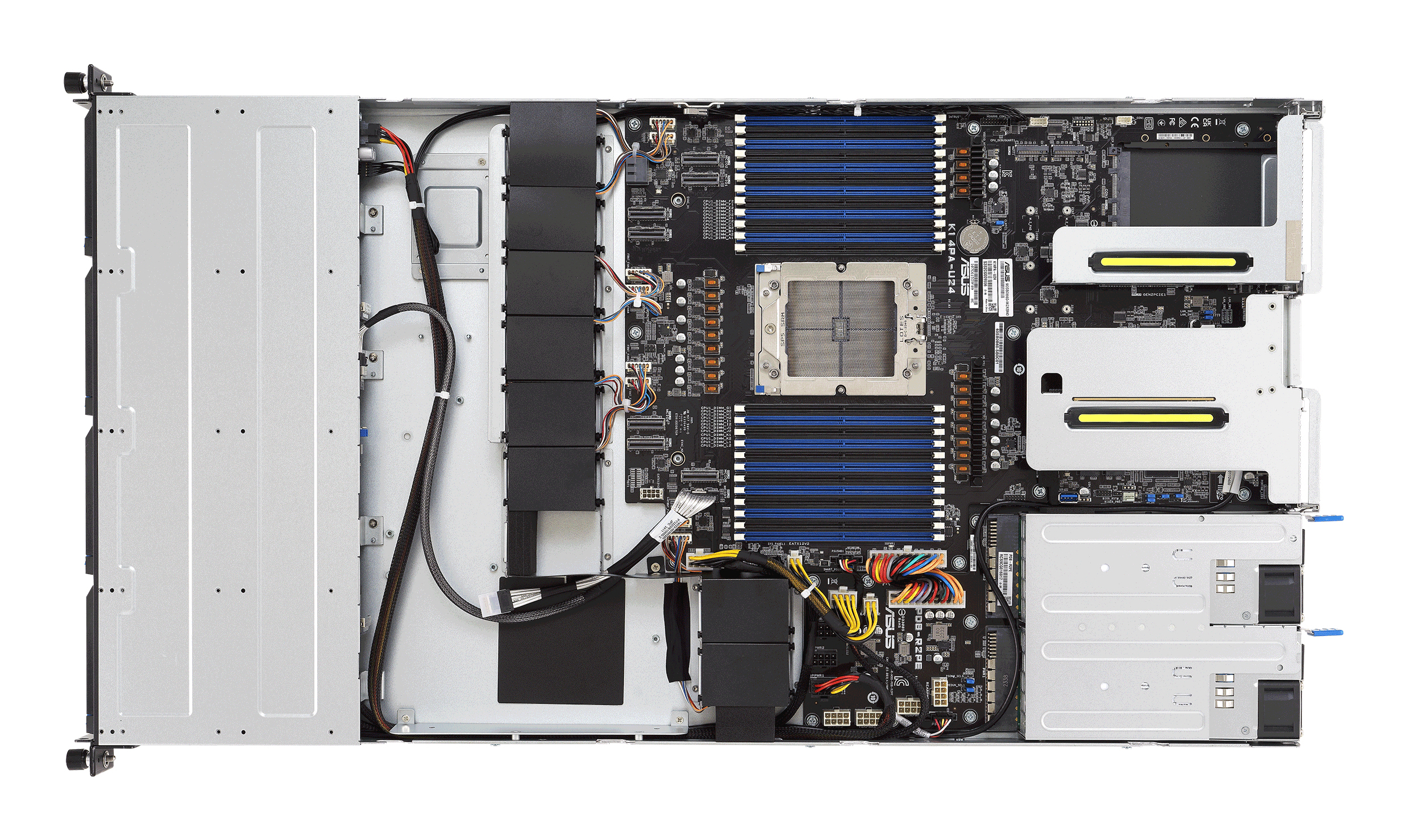 ASUS RS501A-E12-RS4, LGA 6096, AMD, AMD EPYC, AMD EPYC 9004, DDR5-SDRAM, 3 TB