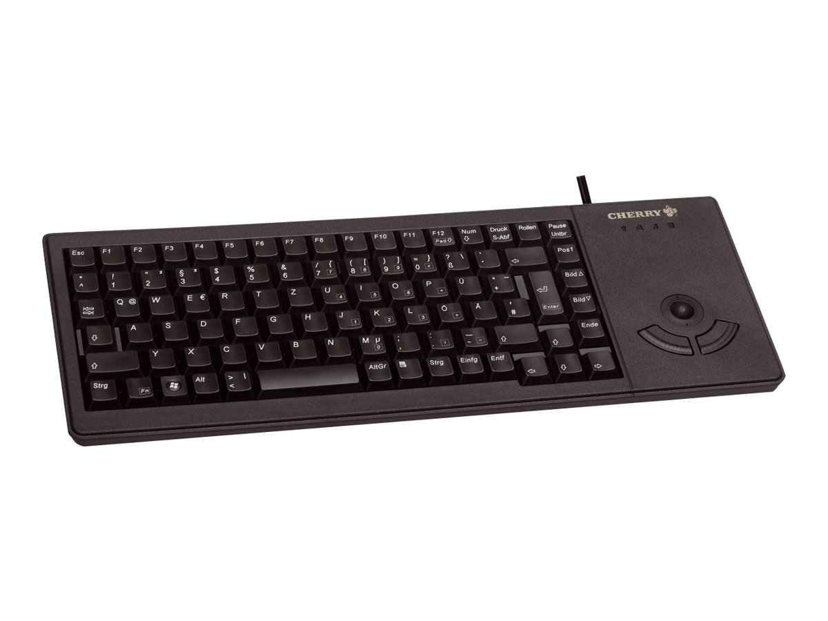 Cherry XS G84-5400 - Tastatur - PS/2 - GB - Schwarz