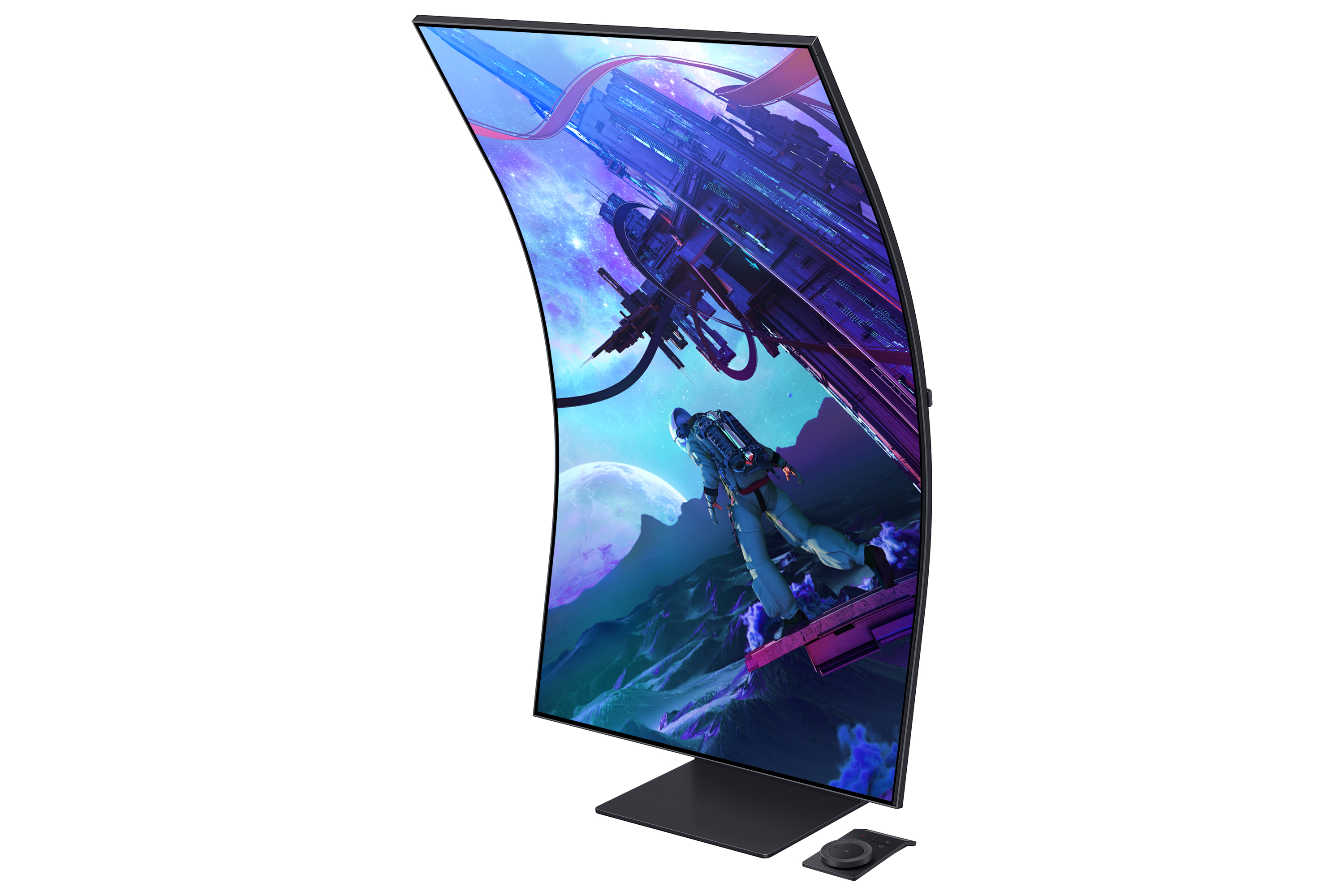Samsung Odyssey Ark S55CG970NU - G97NC Series - QLED-Monitor - Smart - Gaming - gebogen - 138 cm (55