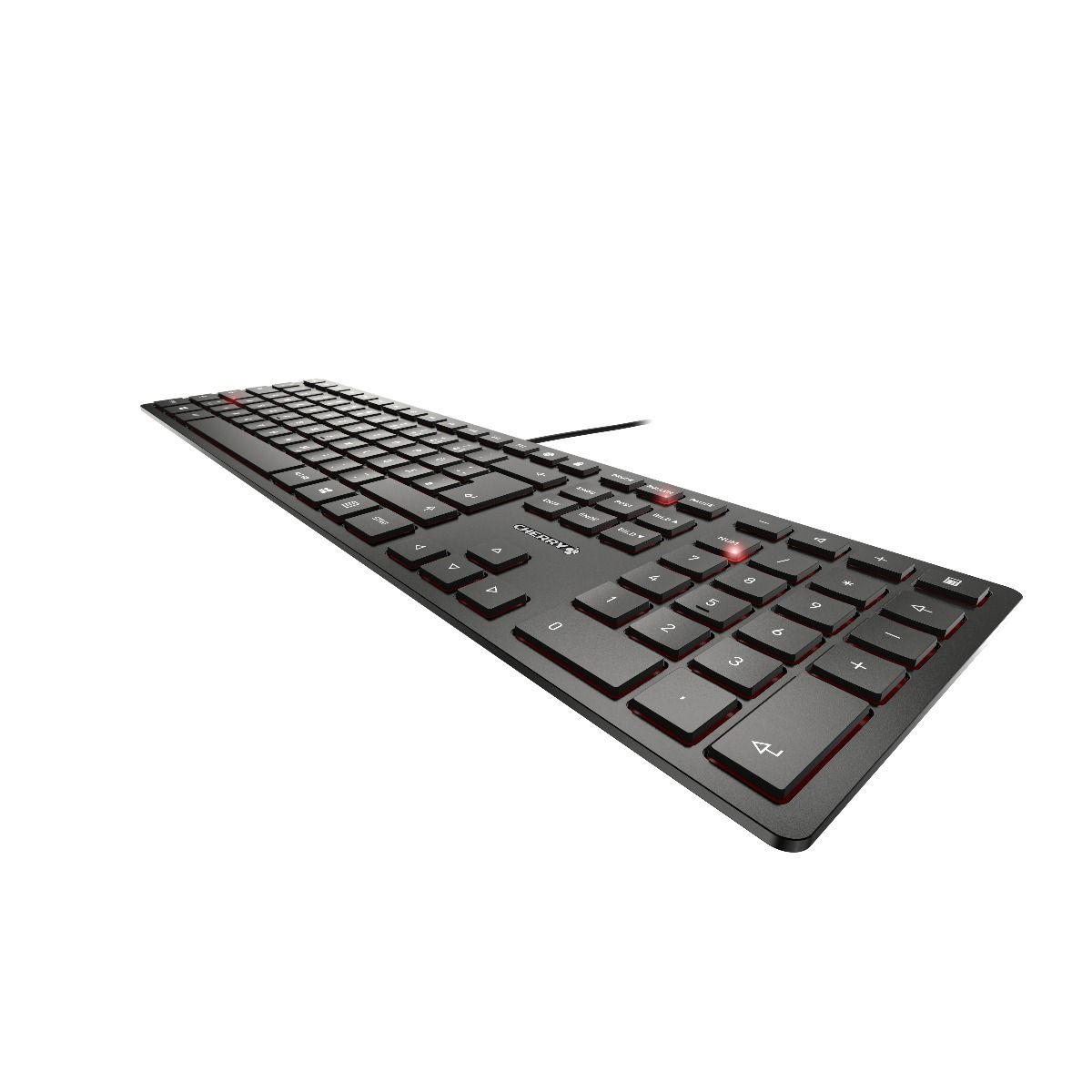 Cherry KC 6000 SLIM - Tastatur - USB - Belgien