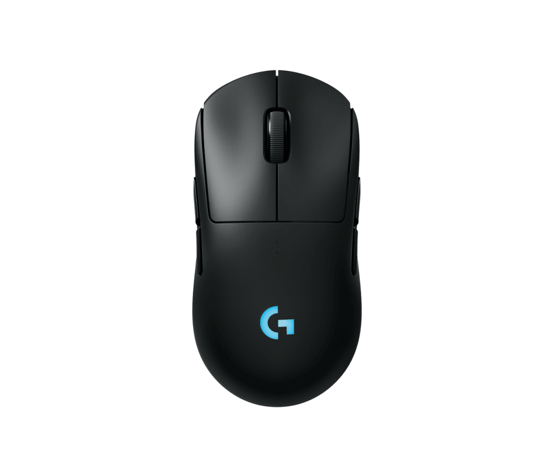 Logitech G PRO 2 LIGHTSPEED Mouse, Beidhändig, Optisch, RF Wireless, 32000 DPI, 1 ms, Schwarz
