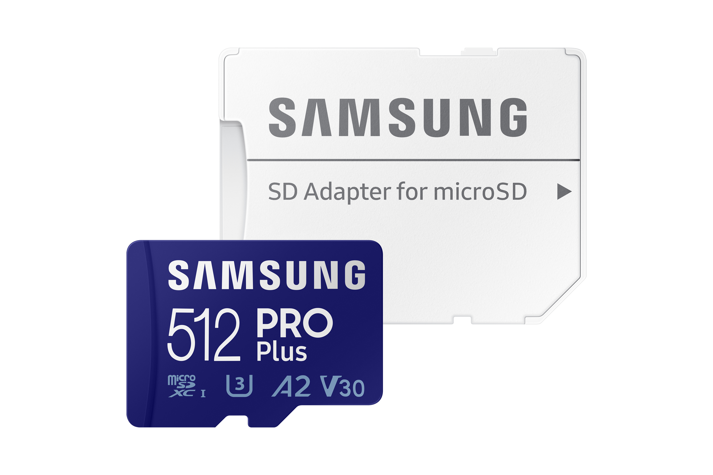 Samsung PRO Plus MB-MD512KB - Flash-Speicherkarte (microSDXC-an-SD-Adapter inbegriffen)
