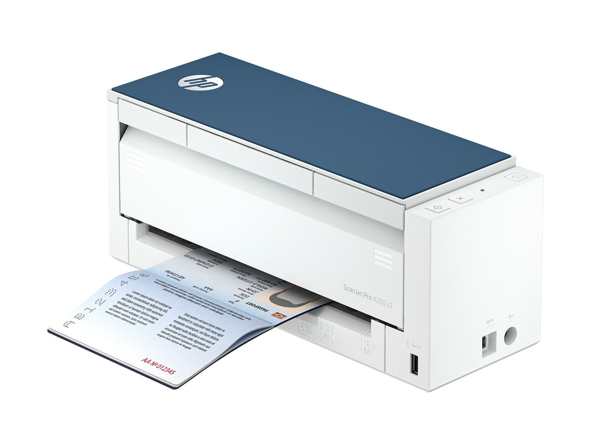 HP Scanjet Pro 4200 s1 - Dokumentenscanner - Duplex - 216 x 5842 mm - 1200 dpi x 1200 dpi - bis zu 4