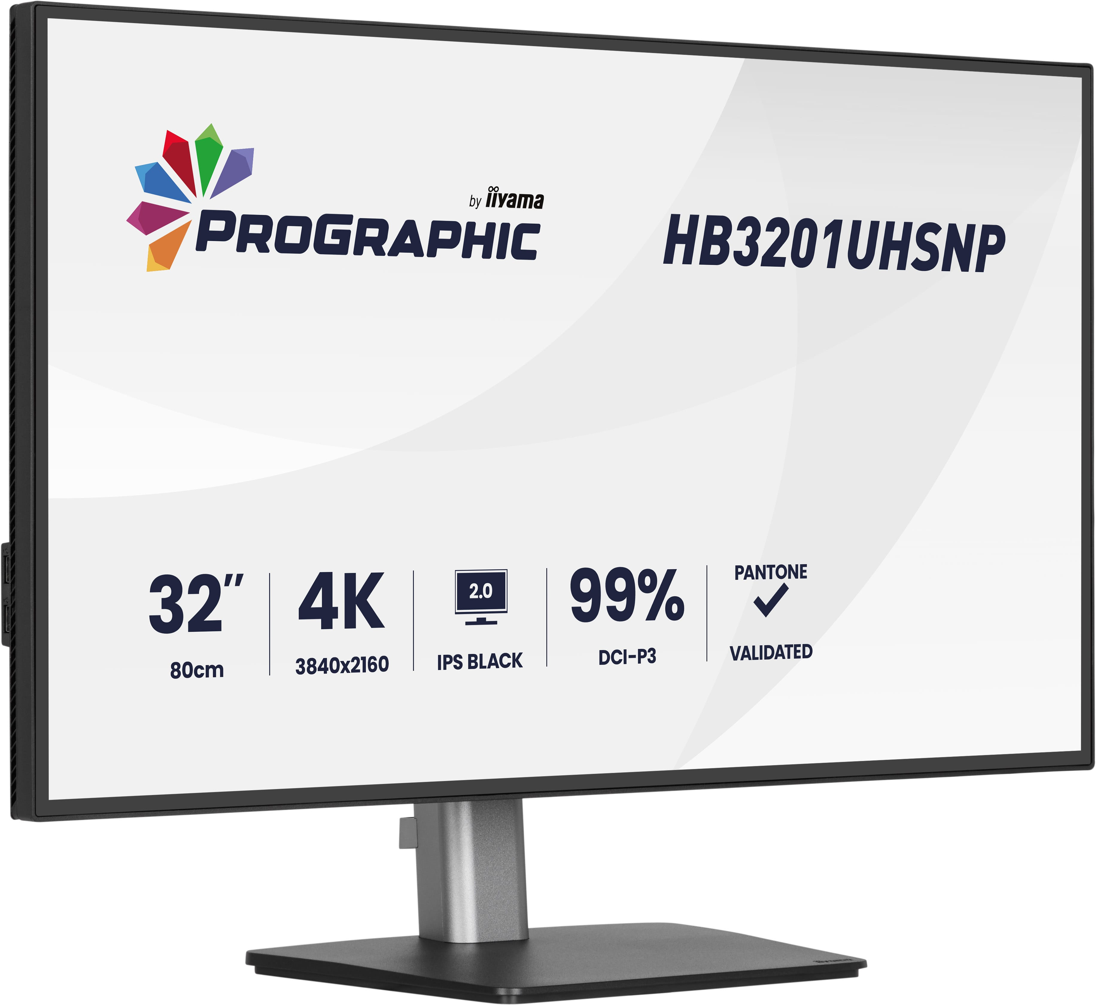 Iiyama ProGraphic HB3201UHSNP-B1 - LED-Monitor - 80 cm (31.5")