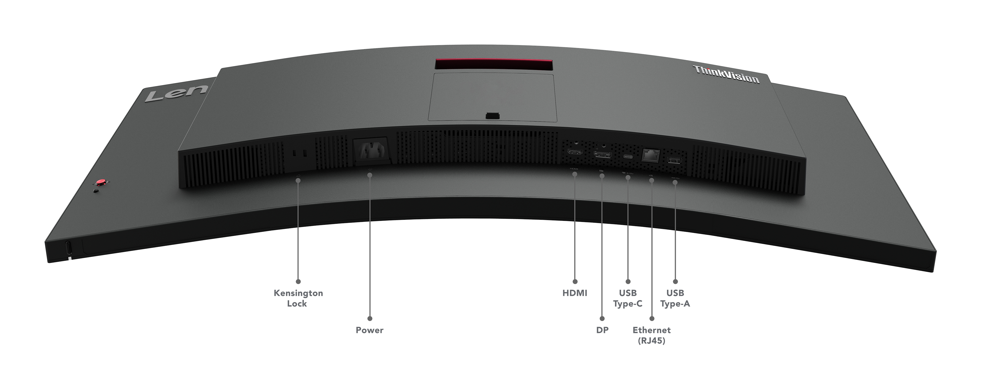 B-WARE - Lenovo ThinkVision T34w-30 Curved-Monitor 86.4 cm (34") UWQHD, VA, 4ms, HDMI, Displayport