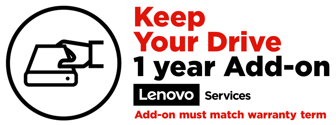 Lenovo Keep Your Drive Add On - Serviceerweiterung (für Desktops)