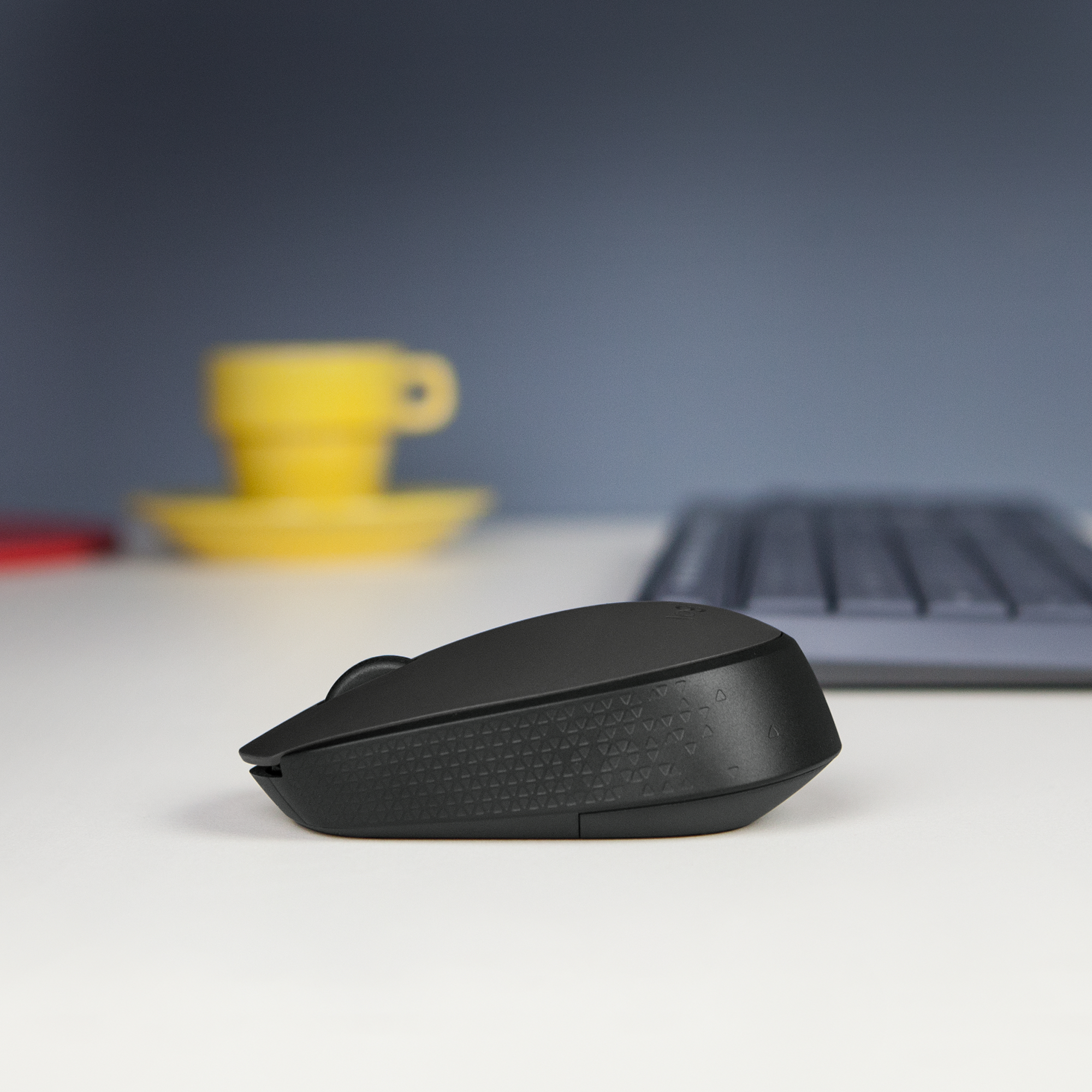Logitech B170 - Maus - optisch - 3 Tasten - kabellos - 2.4 GHz - kabelloser Empfänger (USB)