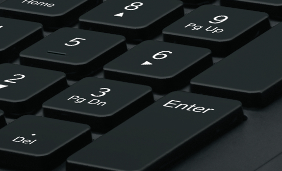 Logitech K280e - Tastatur - USB - Italienisch