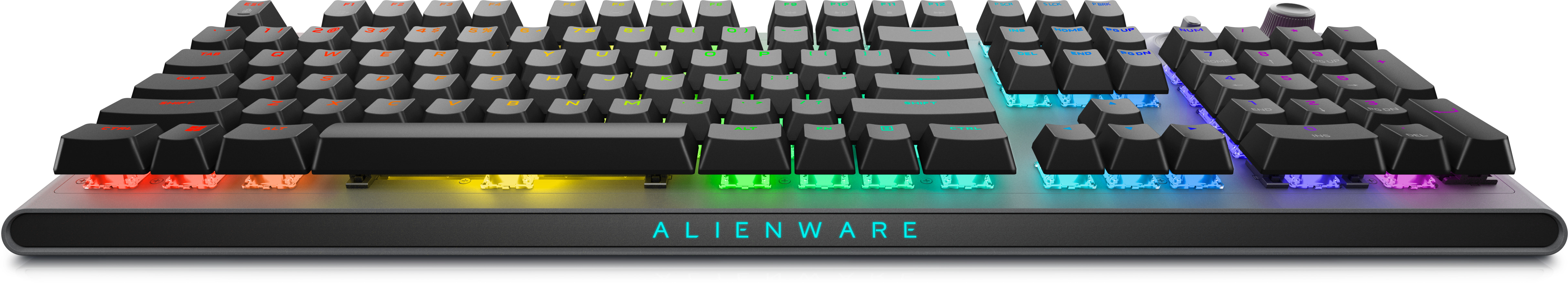 Dell Alienware Tri-Mode AW920K - Tastatur - AlienFX Per-Key RGB / 16,8 Millionen Farben