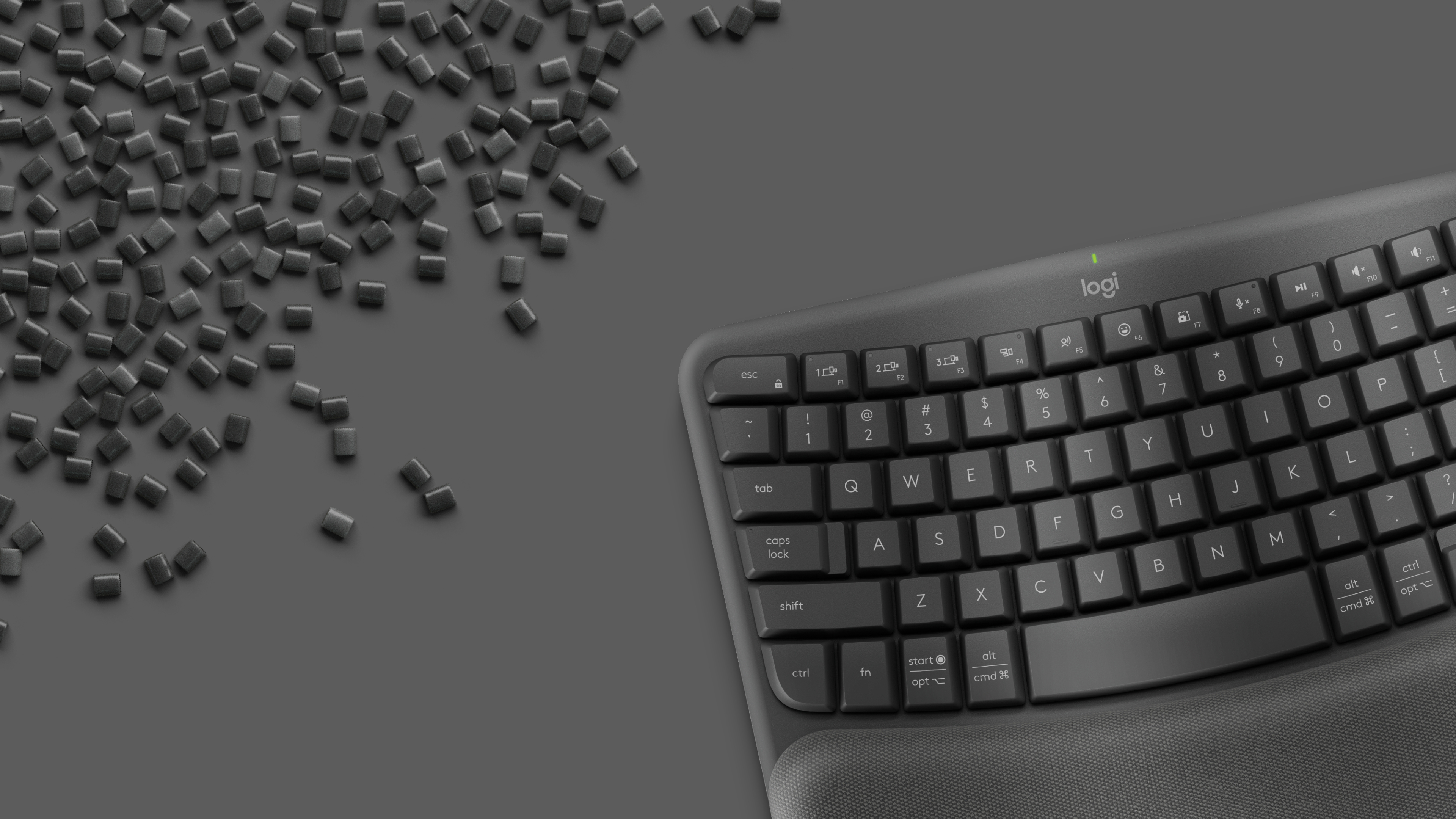 Logitech Ergo Series - Tastatur - kabellos