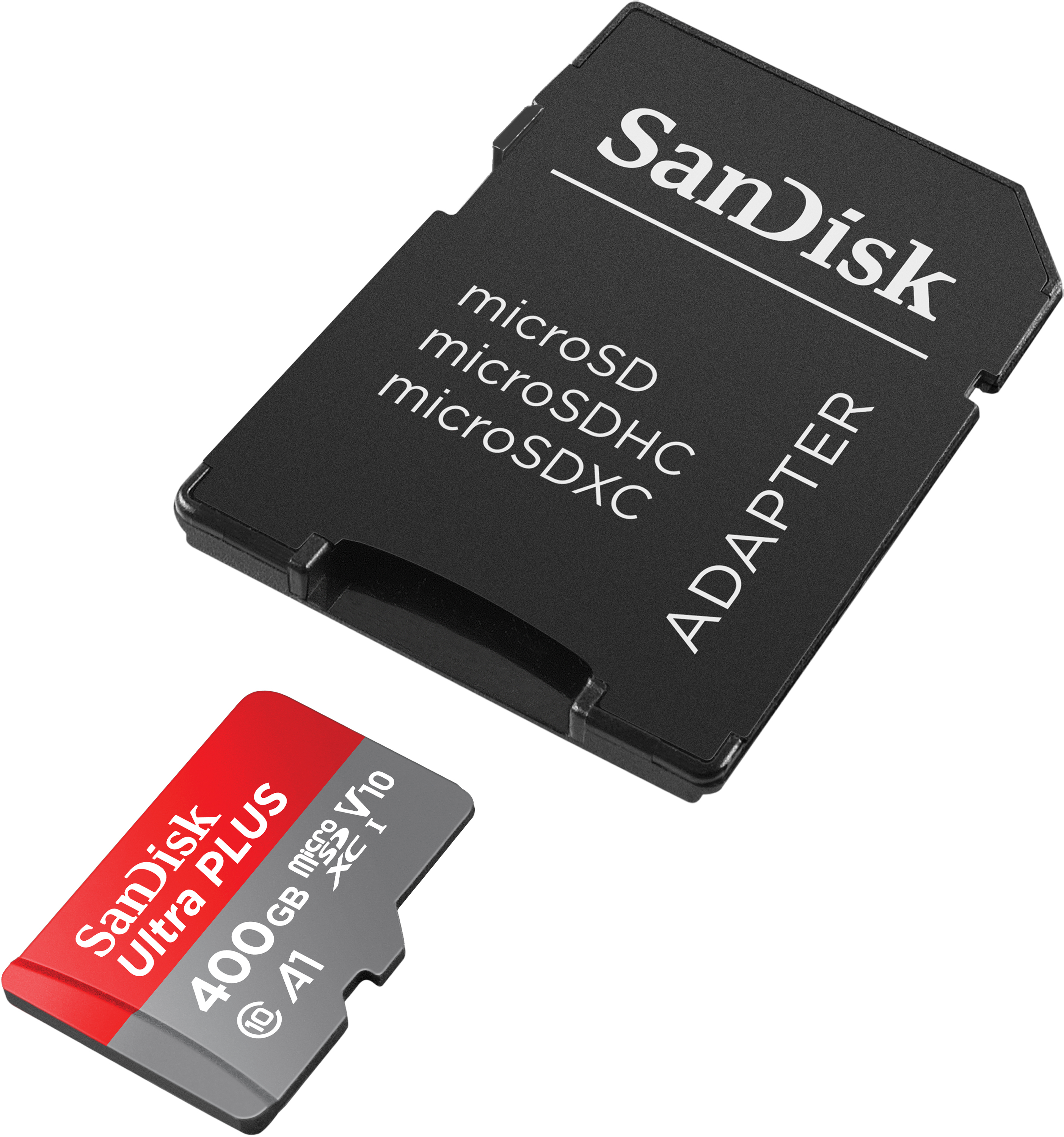 SanDisk Ultra - Flash-Speicherkarte (microSDXC-an-SD-Adapter