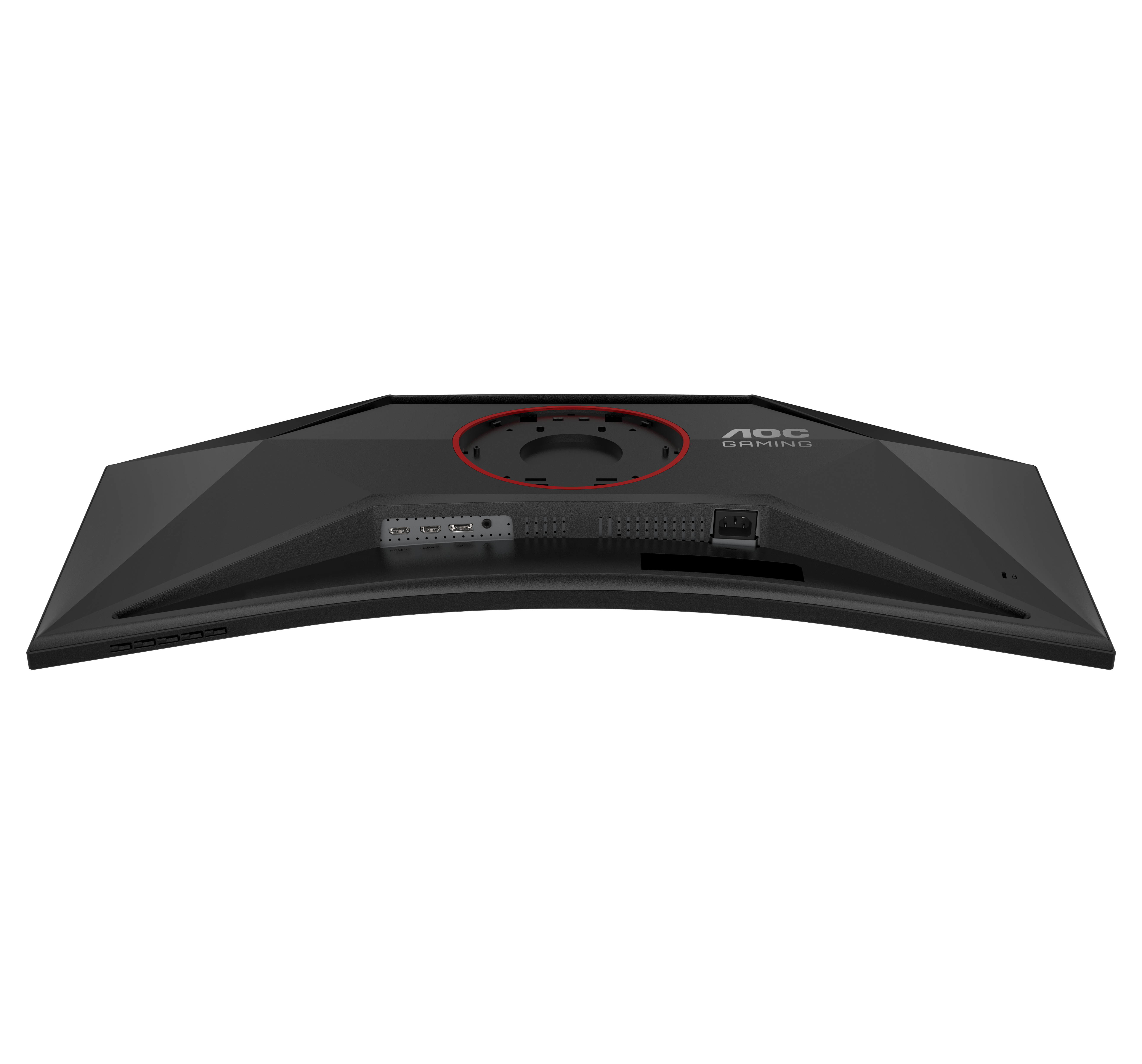 AOC G4 CU34G4, 86,4 cm (34"), 3440 x 1440 Pixel, Wide Quad HD, LED, 1 ms, Schwarz, Rot