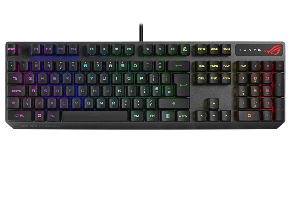 ASUS ROG PBT Doubleshot - Tastenkappen-Satz