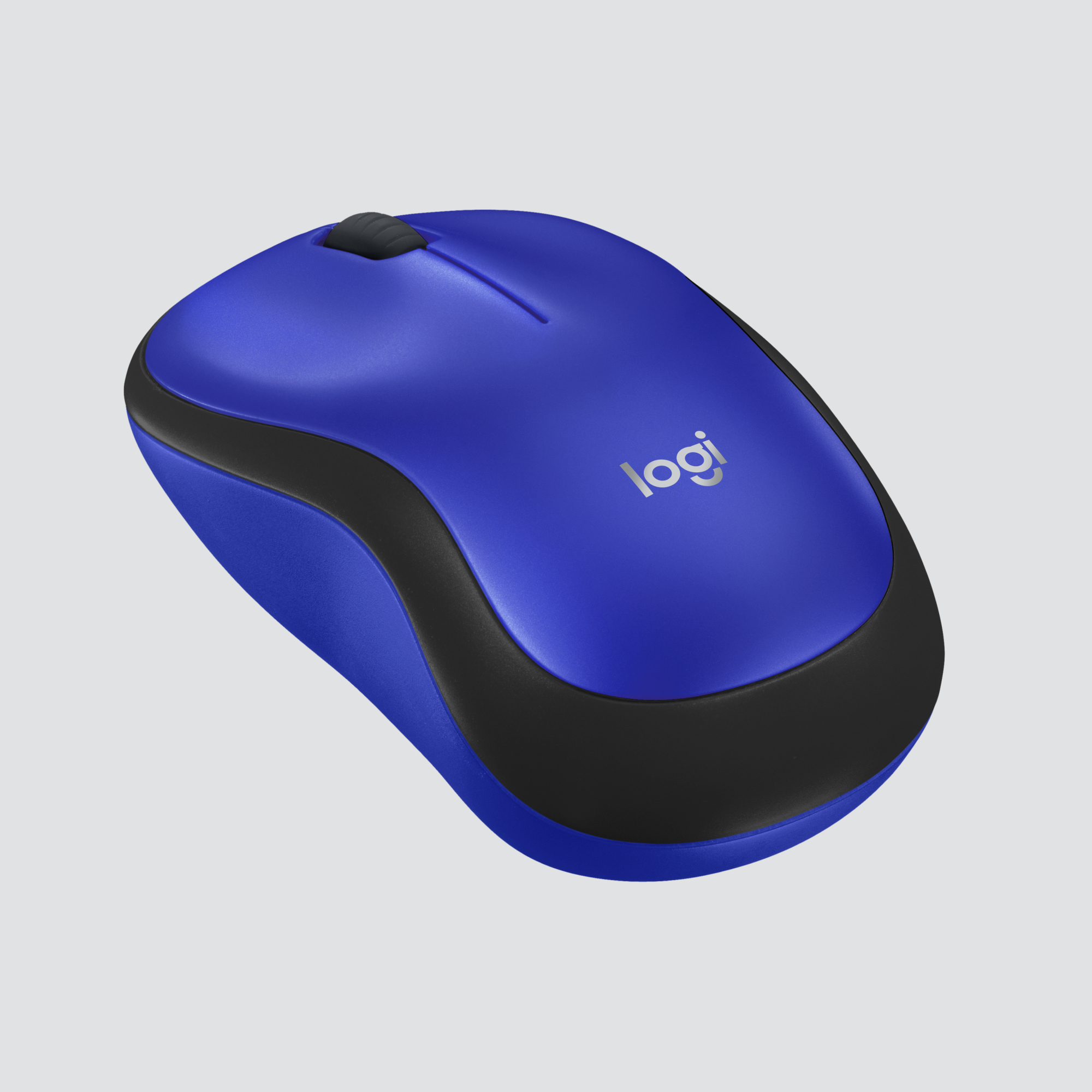 Logitech M220 Silent - Maus - optisch - 3 Tasten - kabellos - 2.4 GHz - kabelloser Empfänger (USB)