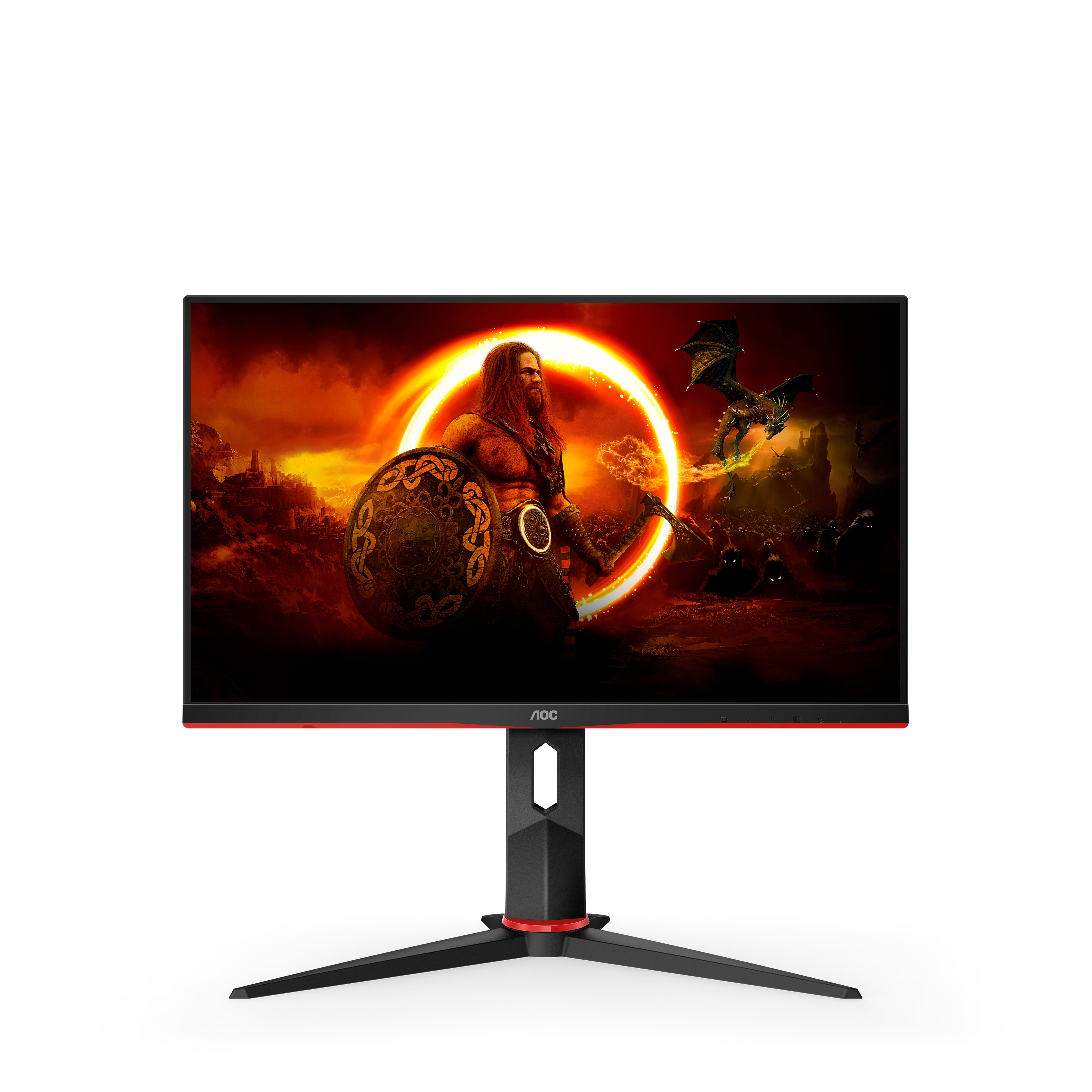AOC Gaming Q24G2A/BK - LED-Monitor - Gaming - 61 cm (24")