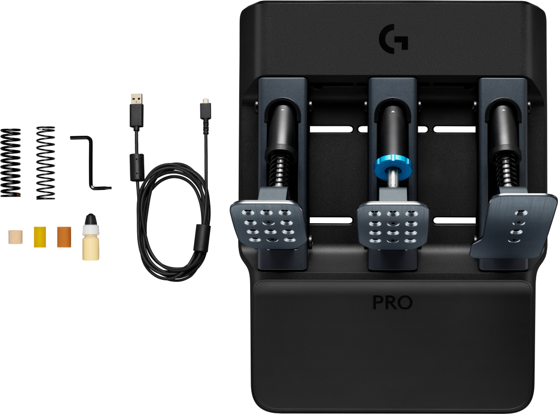 Logitech G Pro Racing Pedals - Pedale - kabelgebunden