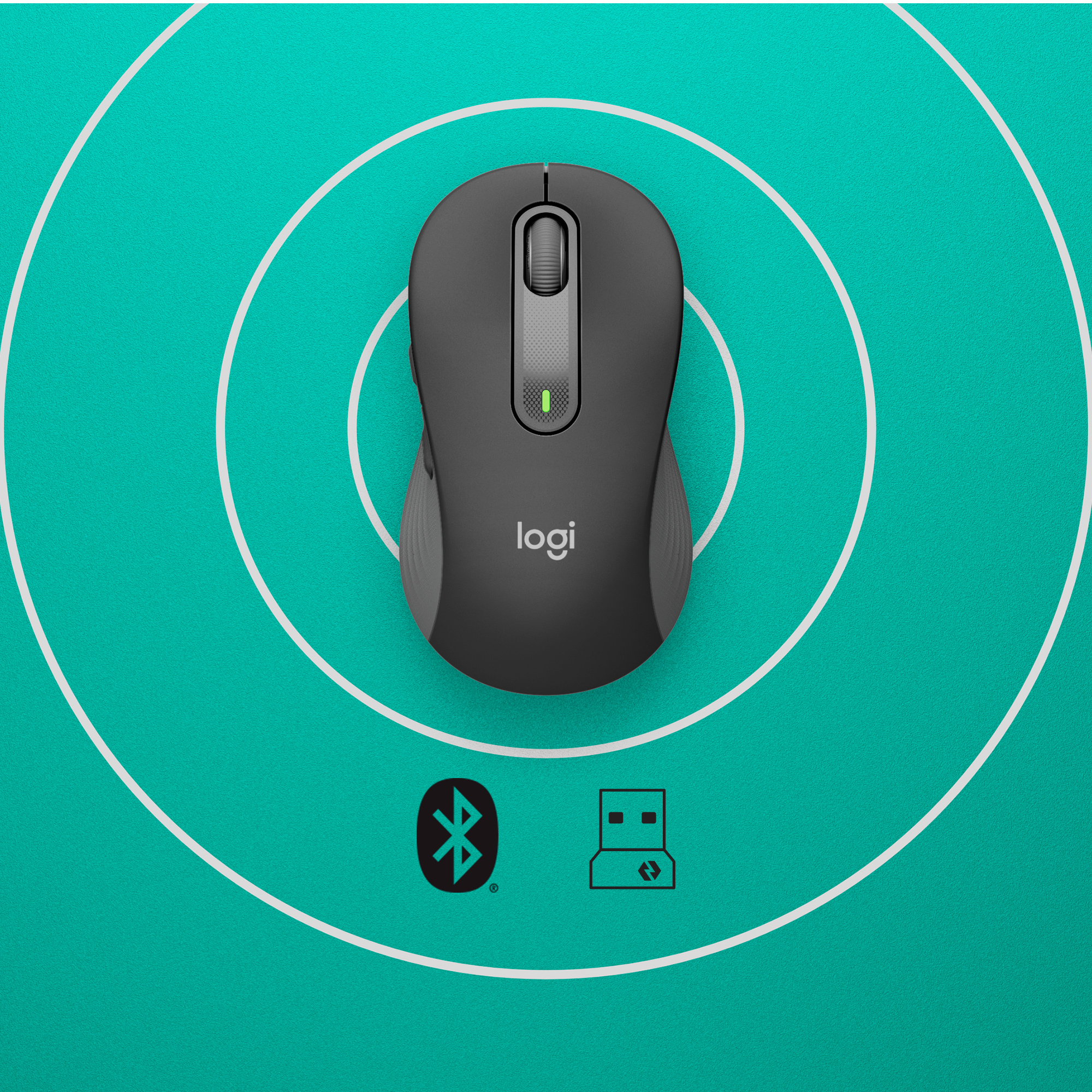 Logitech Signature M650 Large - Maus - große