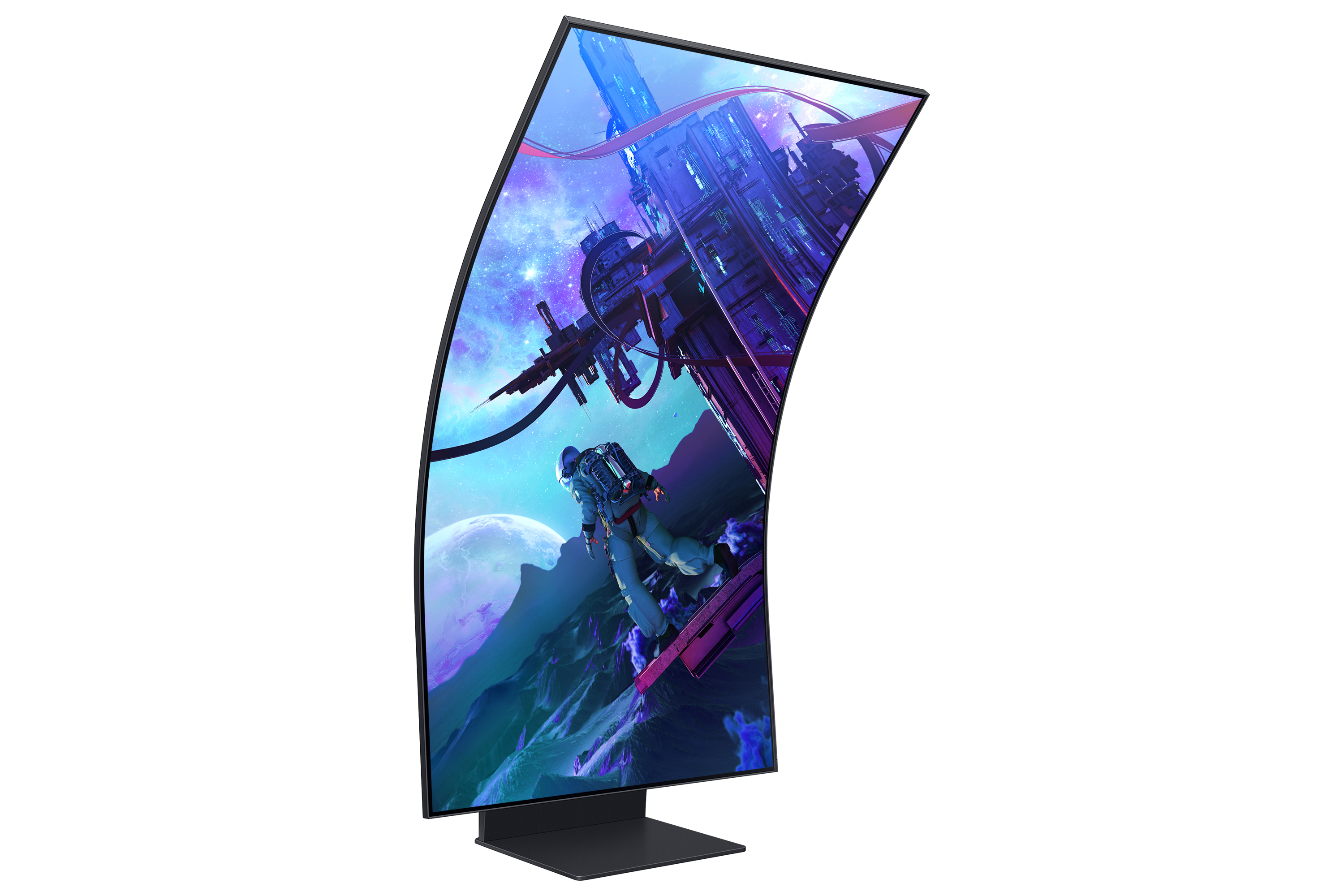 Samsung Odyssey Ark S55CG970NU - G97NC Series - QLED-Monitor - Smart - Gaming - gebogen - 138 cm (55