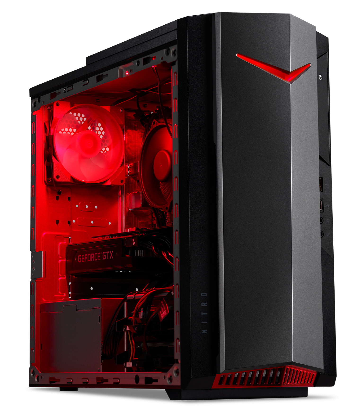 Acer NITRO 50 N50-640, Intel® Core? i5, i5-12400, 32 GB, 512 GB, Windows 11 Home, 64-Bit