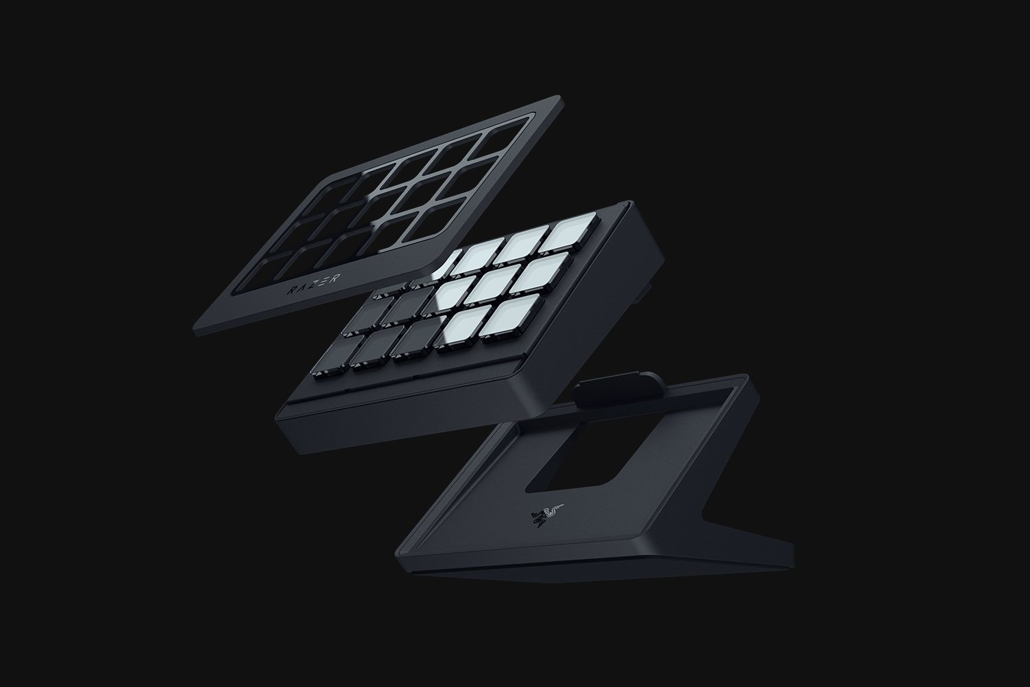 Razer Stream Controller X, Schwarz, 15 Tasten, Windows 10, Windows 11, Mac OS X 10.14 Mojave, Mac OS