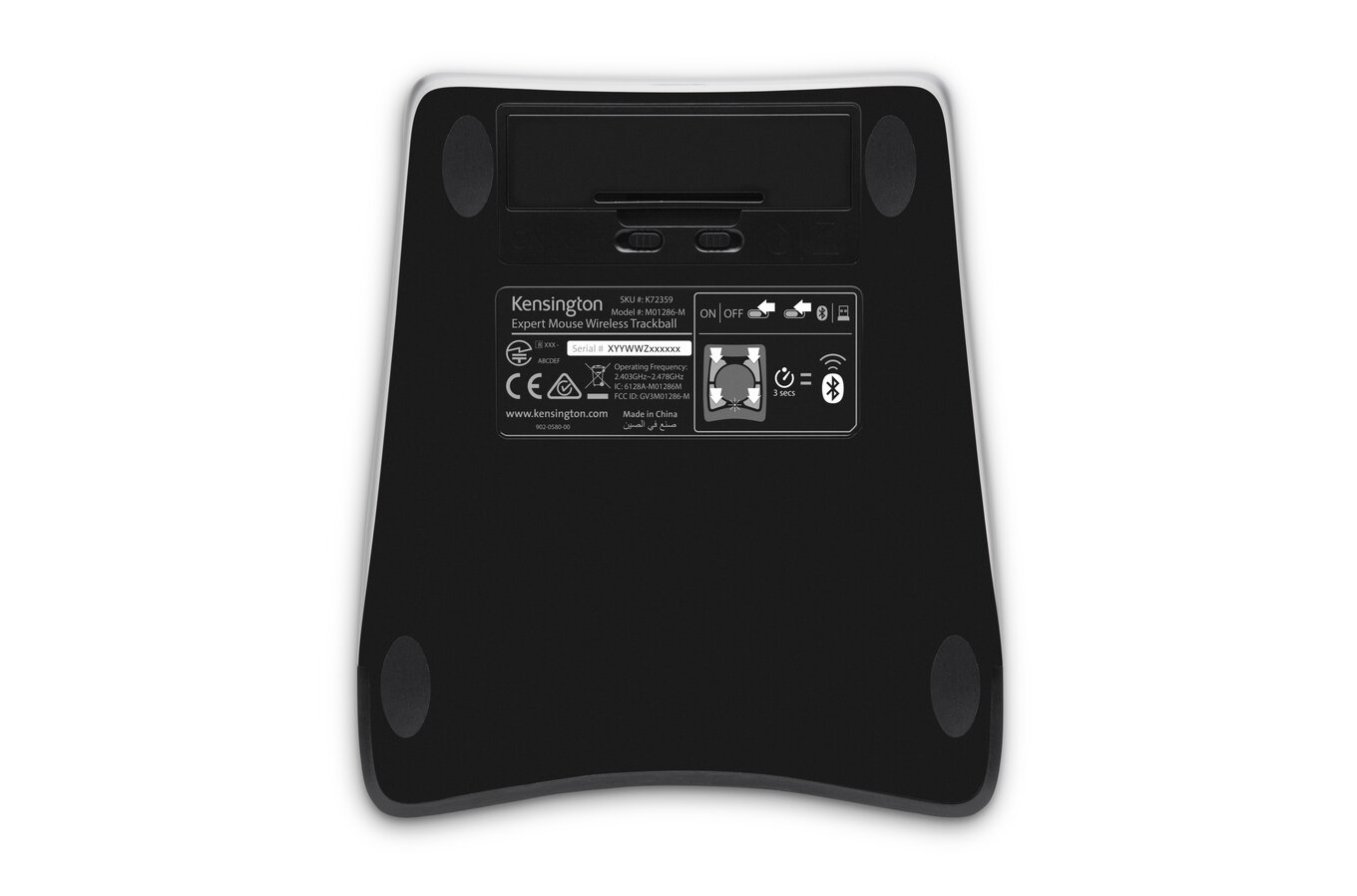 Kensington Kabelloser Expert Mouse-Trackball