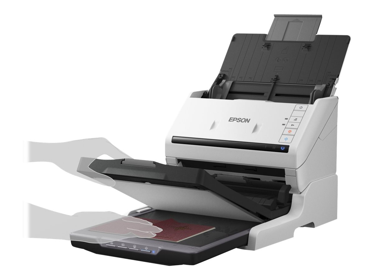 Epson WorkForce DS-530 - Dokumentenscanner - Duplex - A4 - 600 dpi x 600 dpi - bis zu 35 Seiten/Min.
