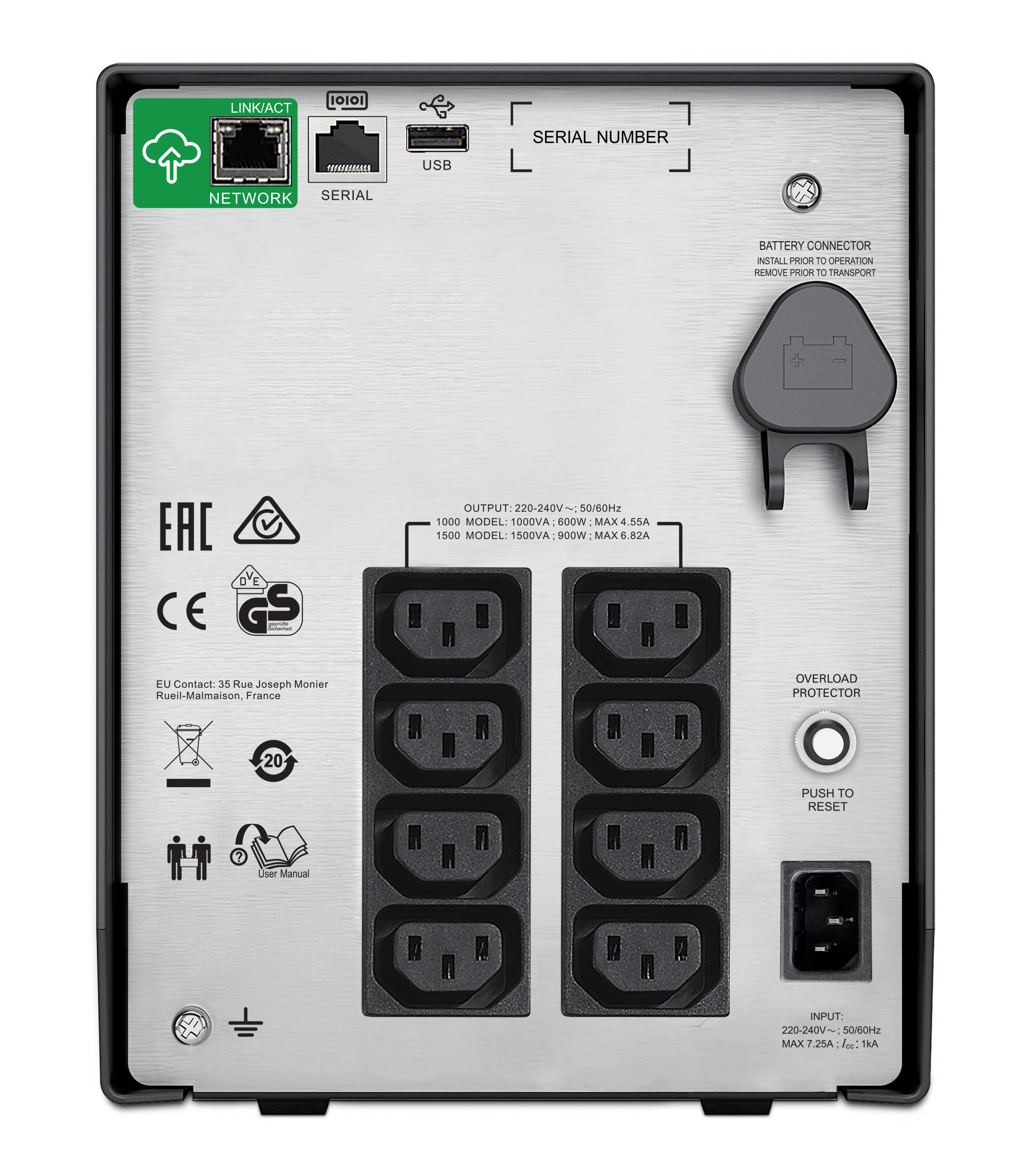 APC Smart-UPS SMC1000IC - USV - Wechselstrom