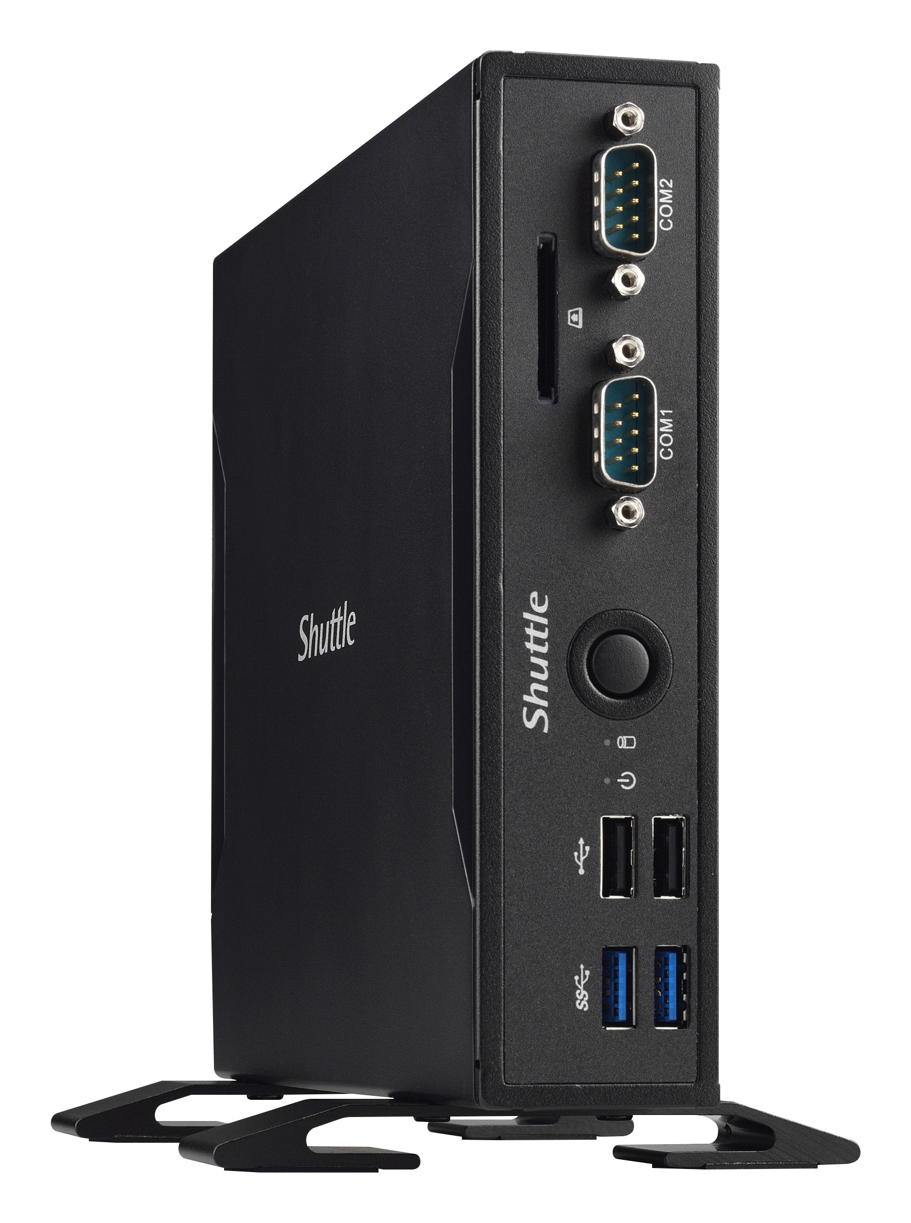 Shuttle XPC slim DS68U - Barebone - Slim-PC - 1 x Celeron 3855U / 1.6 GHz ULV