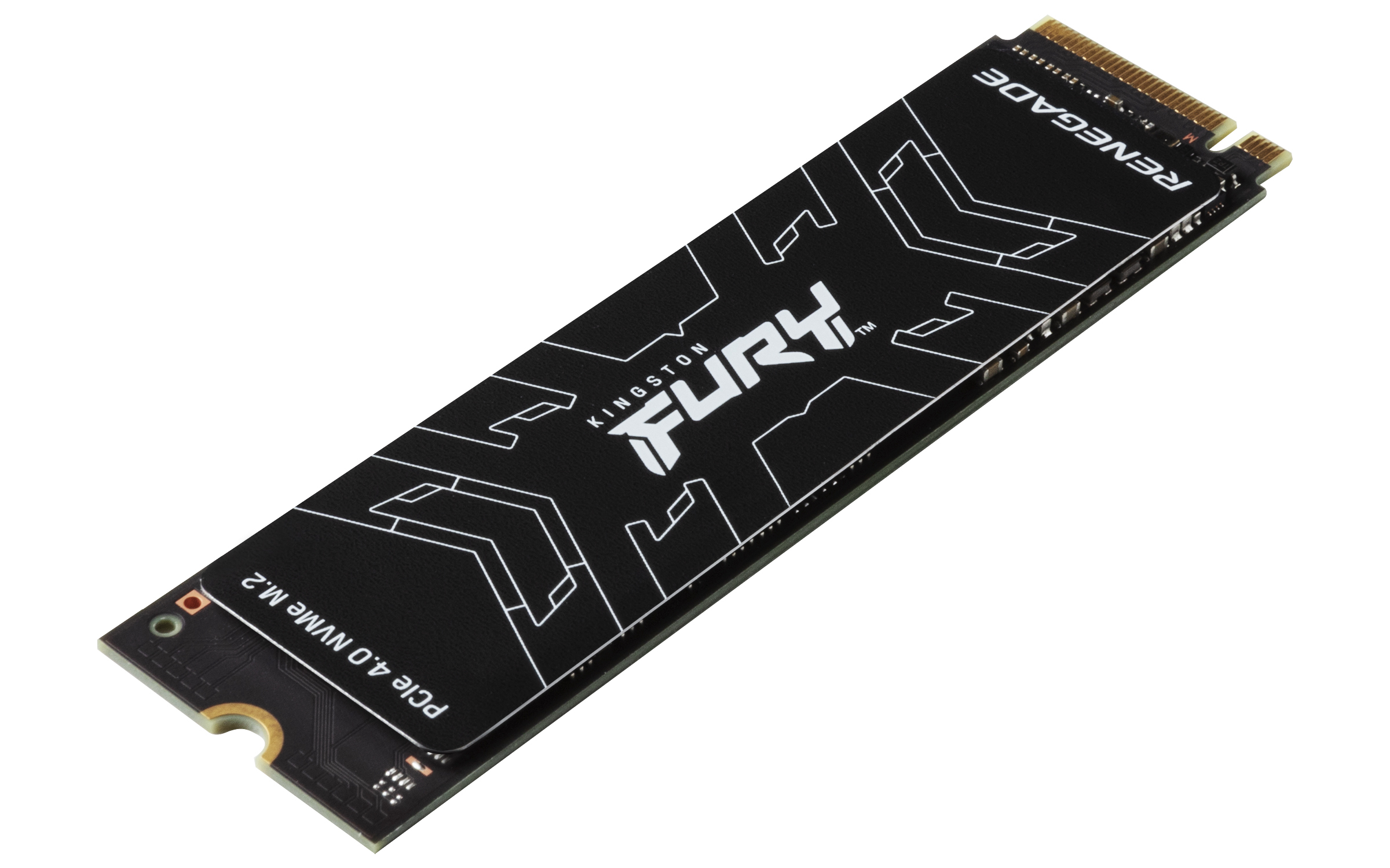 Kingston FURY RENEGADE SSD 500GB, M.2 2280 / M-Key / PCIe 4.0 x4, Kühlkörper