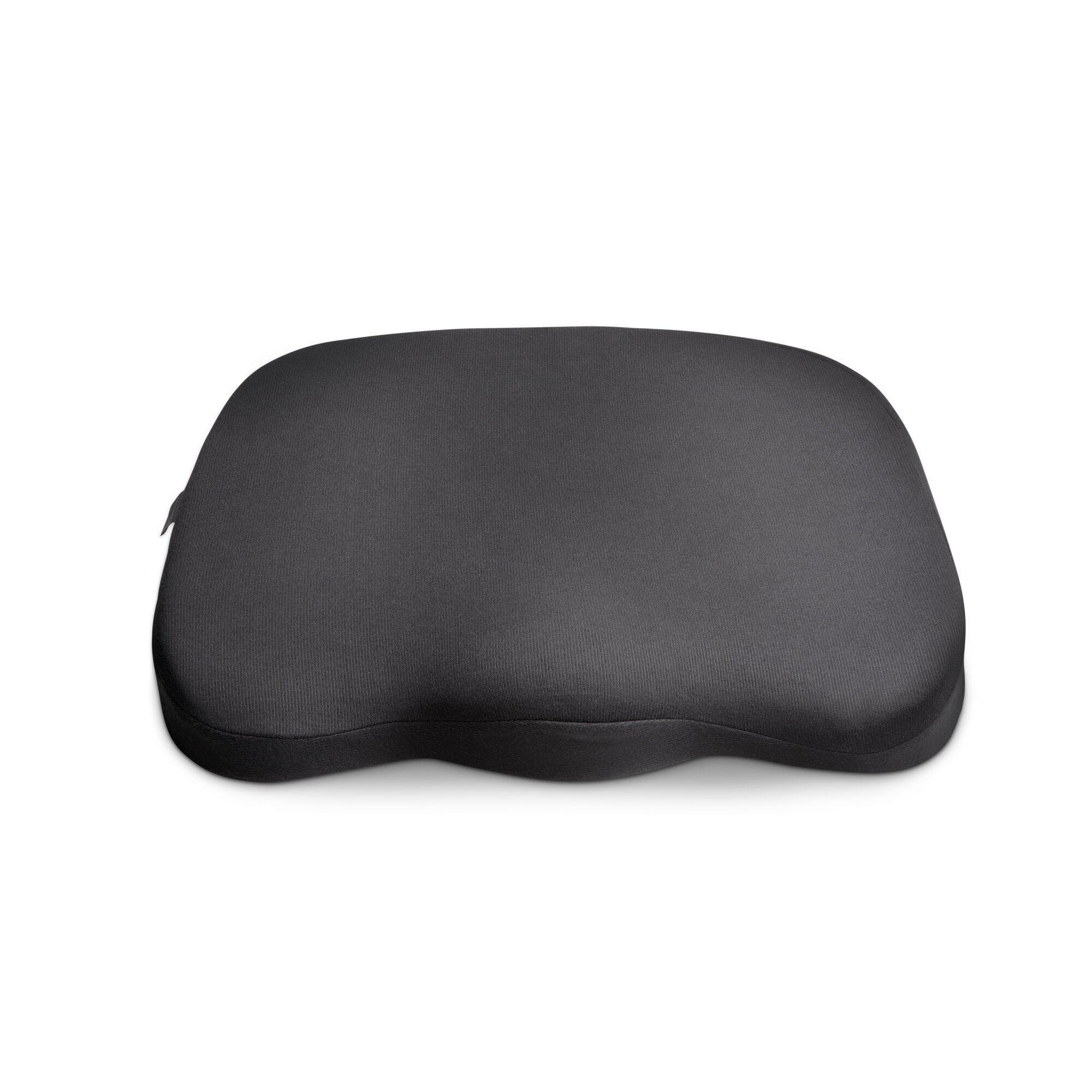 Kensington Ergonomisches Sitzkissen aus Formschaum, Sitzkissen, Memory-Schaum, Stuhl, Schwarz, Recht