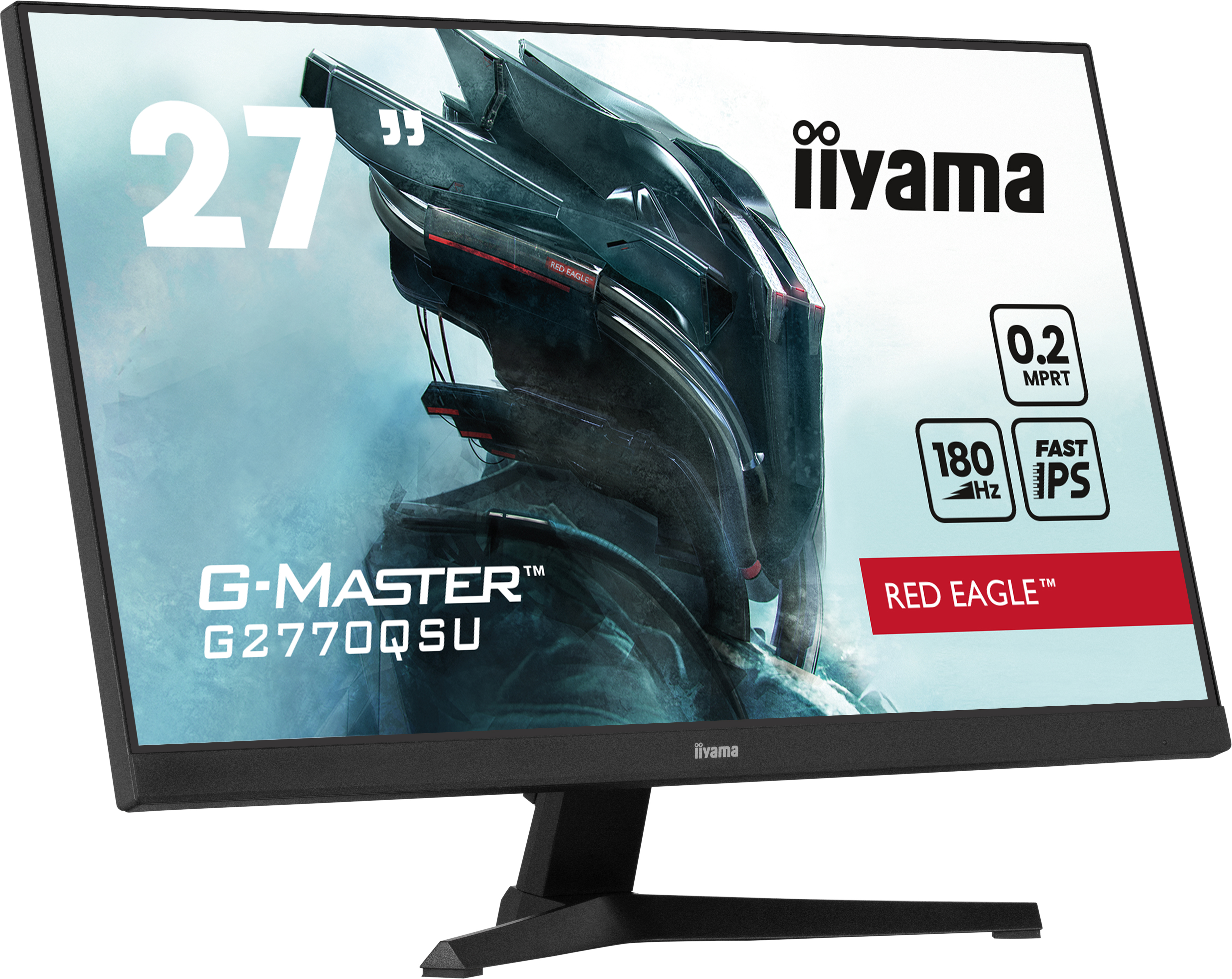 Iiyama G-MASTER Red Eagle G2770QSU-B6 - LED-Monitor - Gaming - 69 cm (27")
