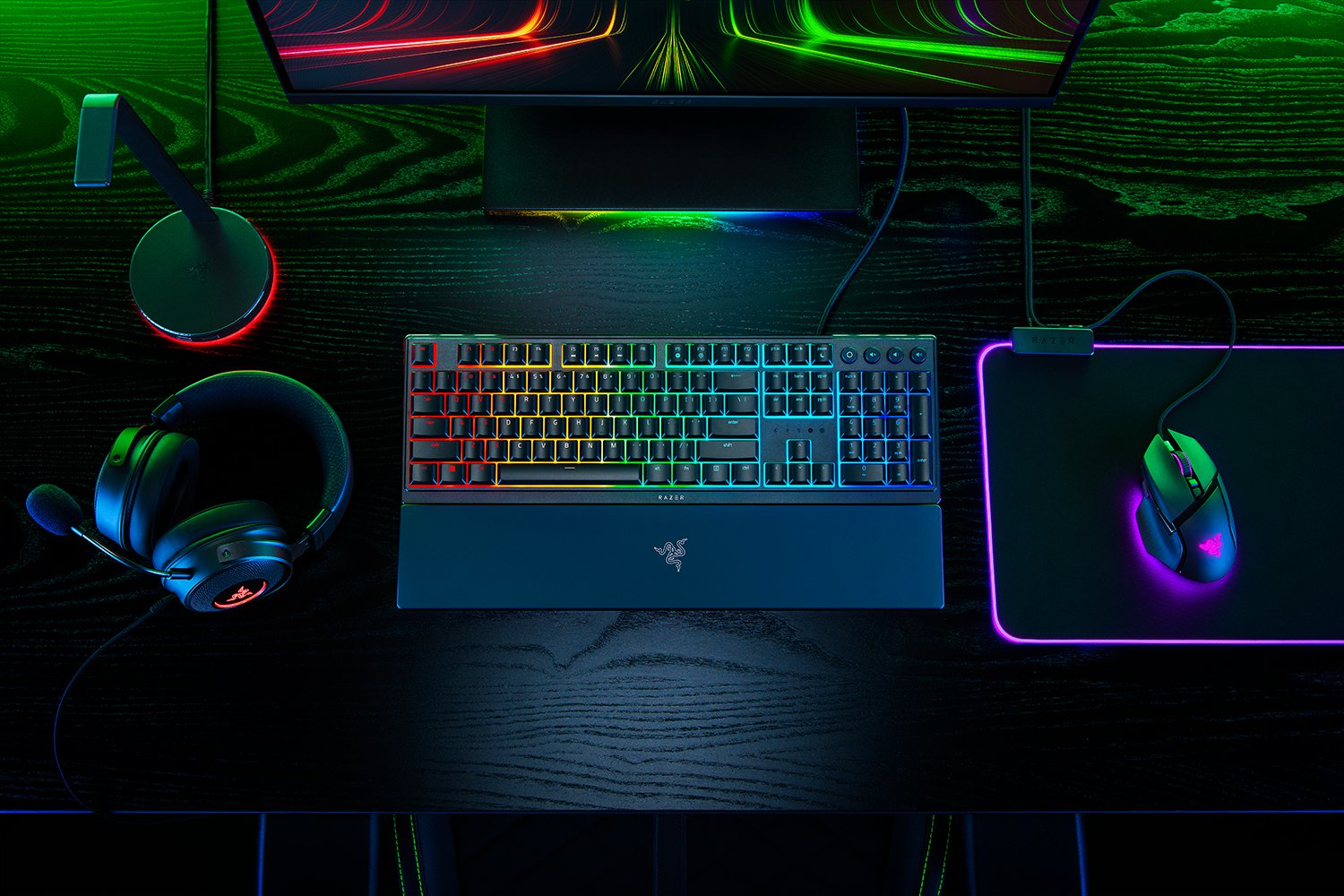 Razer Ornata V3 - Tastatur - flaches Profil