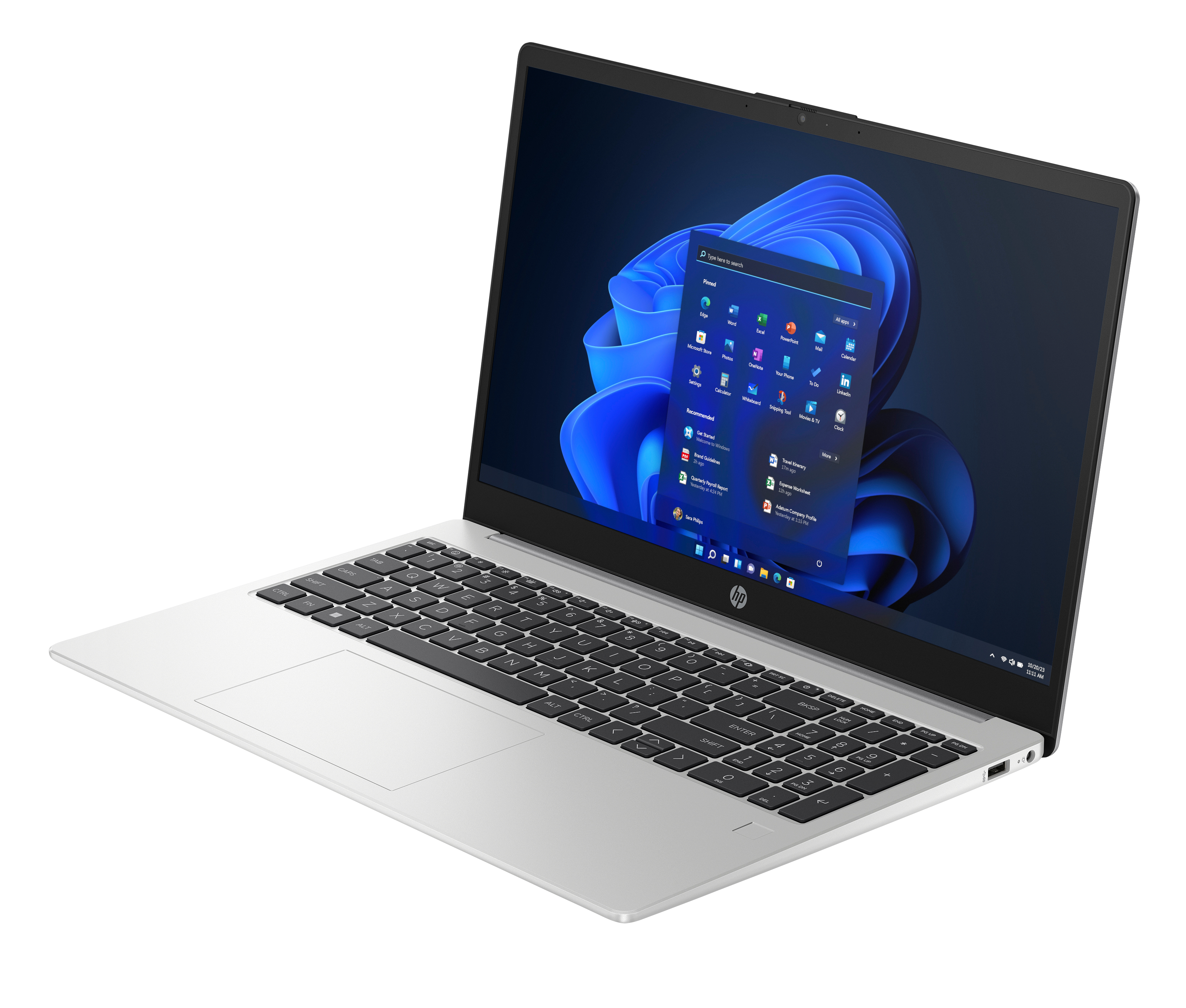 HP 250 G10, Intel® Core? i5, 39,6 cm (15.6"), 1920 x 1080 Pixel, 16 GB, 512 GB, FreeDOS