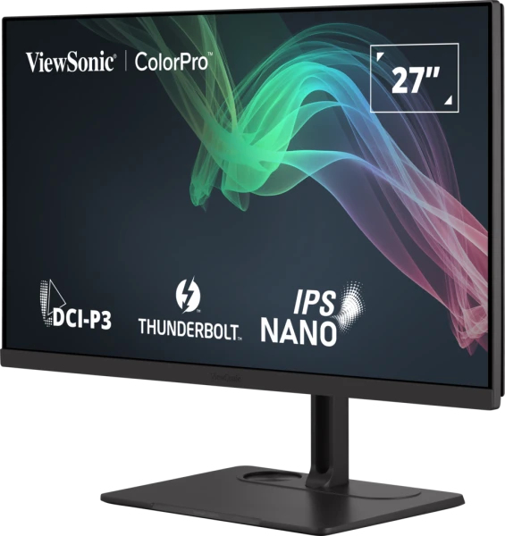 ViewSonic VP Series VP2776T-4K, 68,6 cm (27"), 3840 x 2160 Pixel, 4K Ultra HD, LED, 5 ms, Schwarz