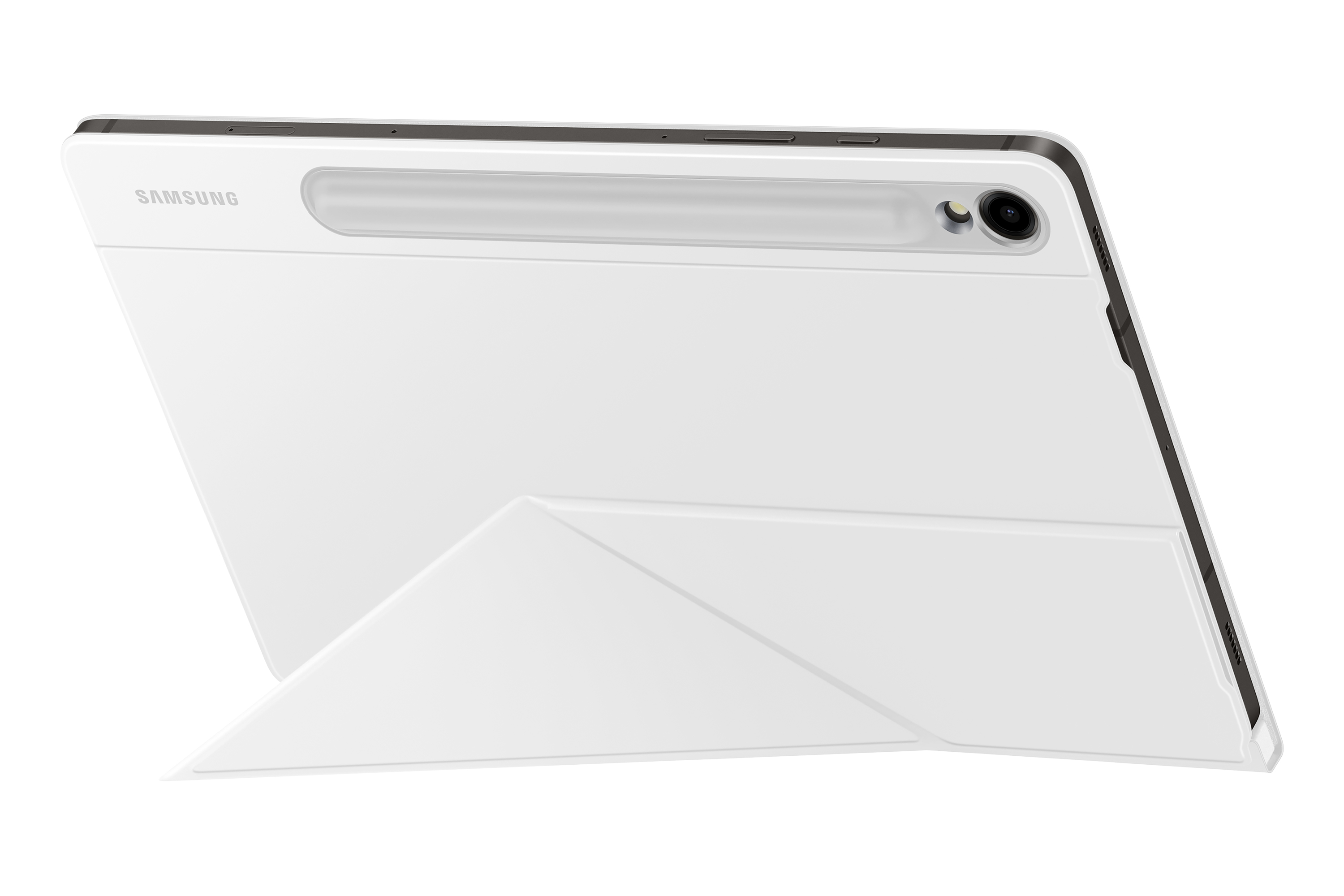 Samsung EF-BX710 - Flip-Hülle für Tablet - weiß