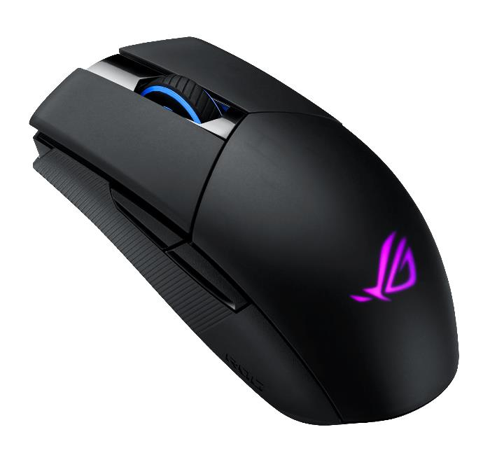 ASUS ROG Strix Impact II Wireless - rechts - Optisch - RF Wireless + USB Type-C - 16000 DPI - Schwar