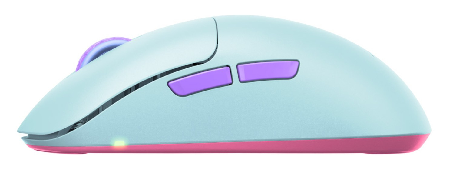 Cherry Xtrfy M8 - Maus - optisch - 5 Tasten - kabellos - 2.4 GHz - kabelloser Empfänger (USB)