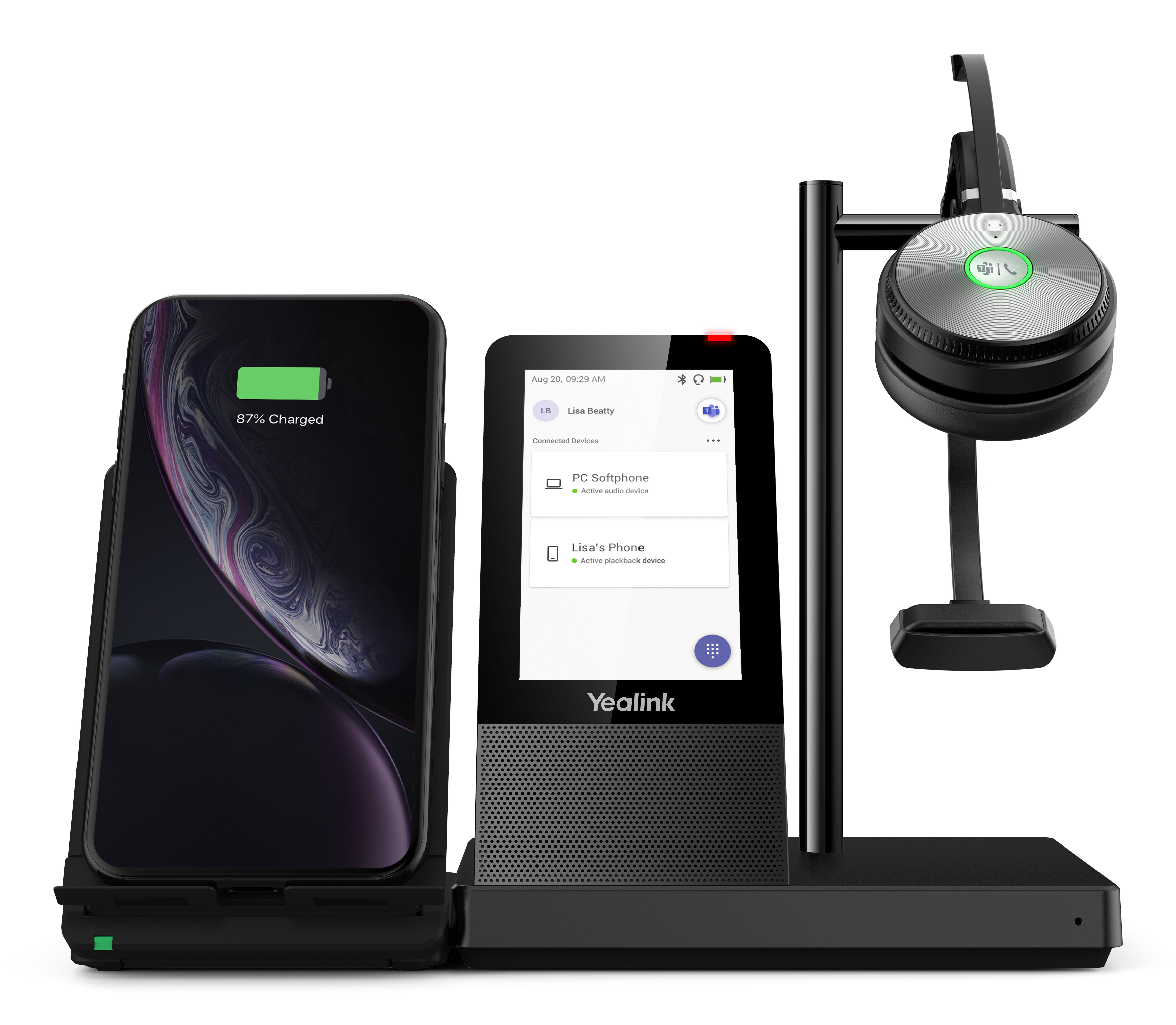 Yealink WH66 Mono - Headset - On-Ear - DECT CAT-iq
