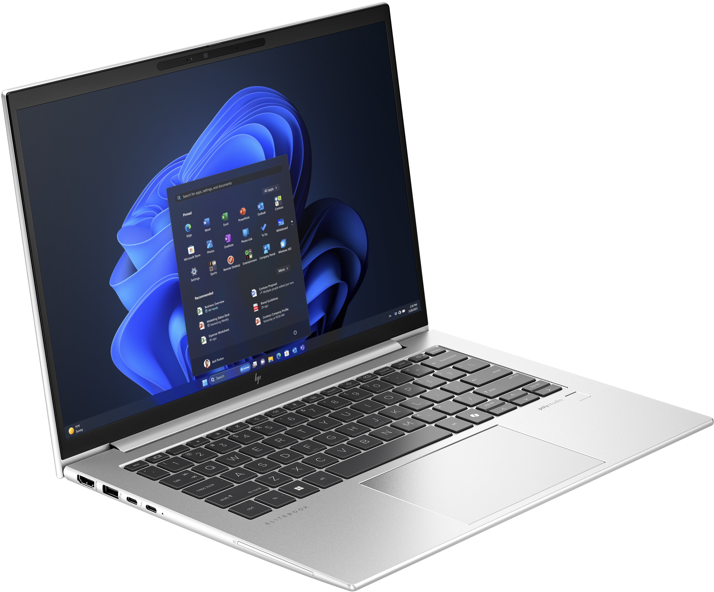 HP EliteBook 840 G11, 14" WQXGA, Core Ultra 7 155H, 32GB RAM, 1TB SSD, 5G, Win11 Pro A26QBEA#ABD