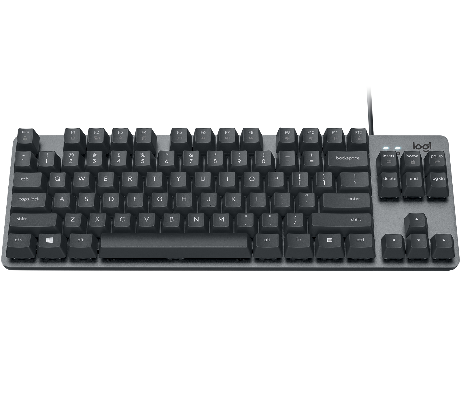 Logitech K835 TKL Mechanical Keyboard, Tenkeyless (80 - 87 %), Kabelgebunden, USB, Mechanischer Swit
