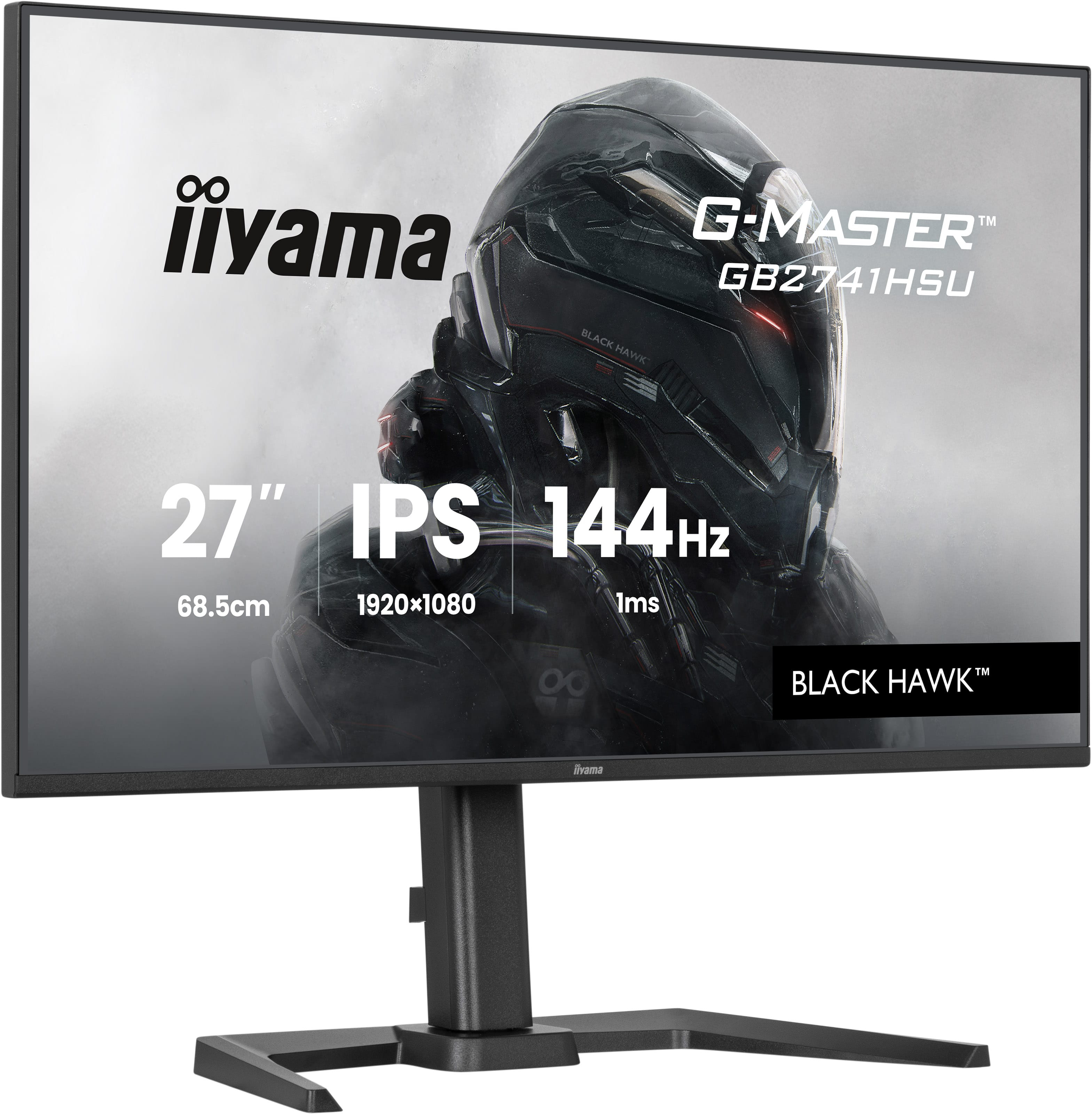 Iiyama G-MASTER Black Hawk GB2741HSU-B1 - LED-Monitor - Gaming - 68.5 cm (27")