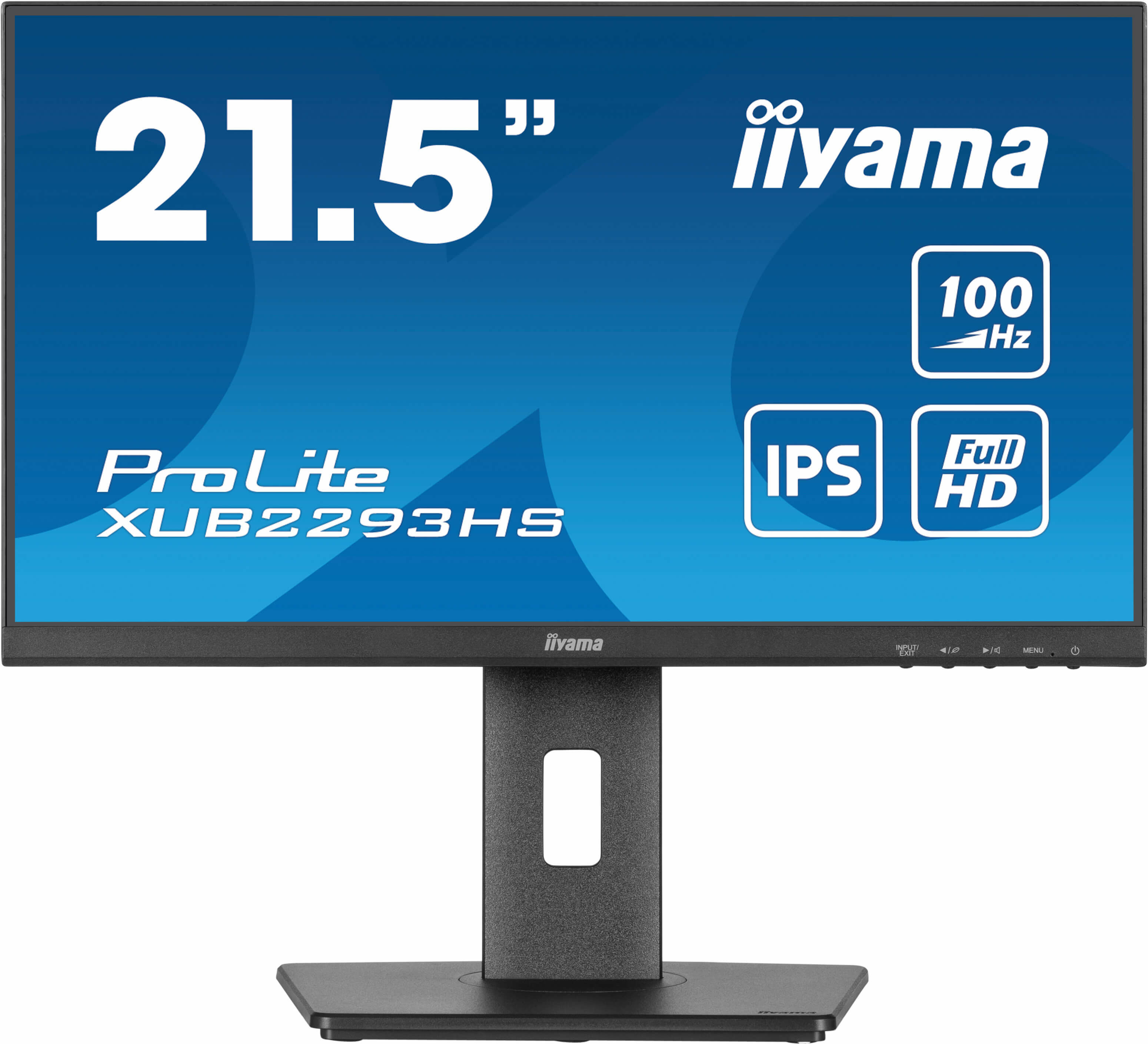 iiyama ProLite XUB2293HS-B6 Monitor 54.6 cm (21.5") Full HD, IPS, 4ms, HDMI, Displayport
