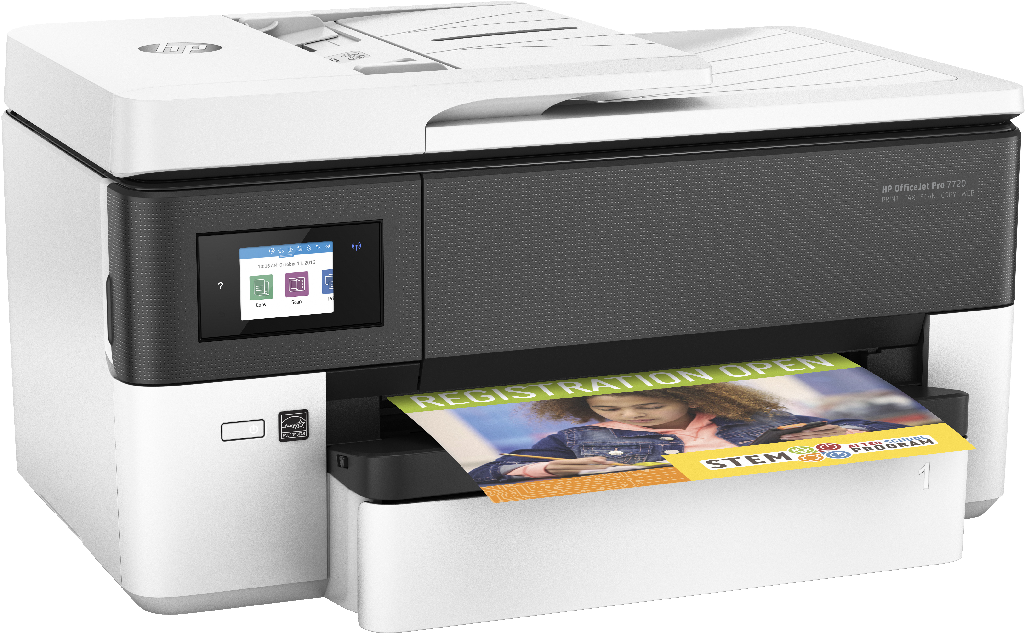 HP Officejet Pro 7720 Wide Format All-in-One - Multifunktionsdrucker - Farbe - Tintenstrahl - 216 x