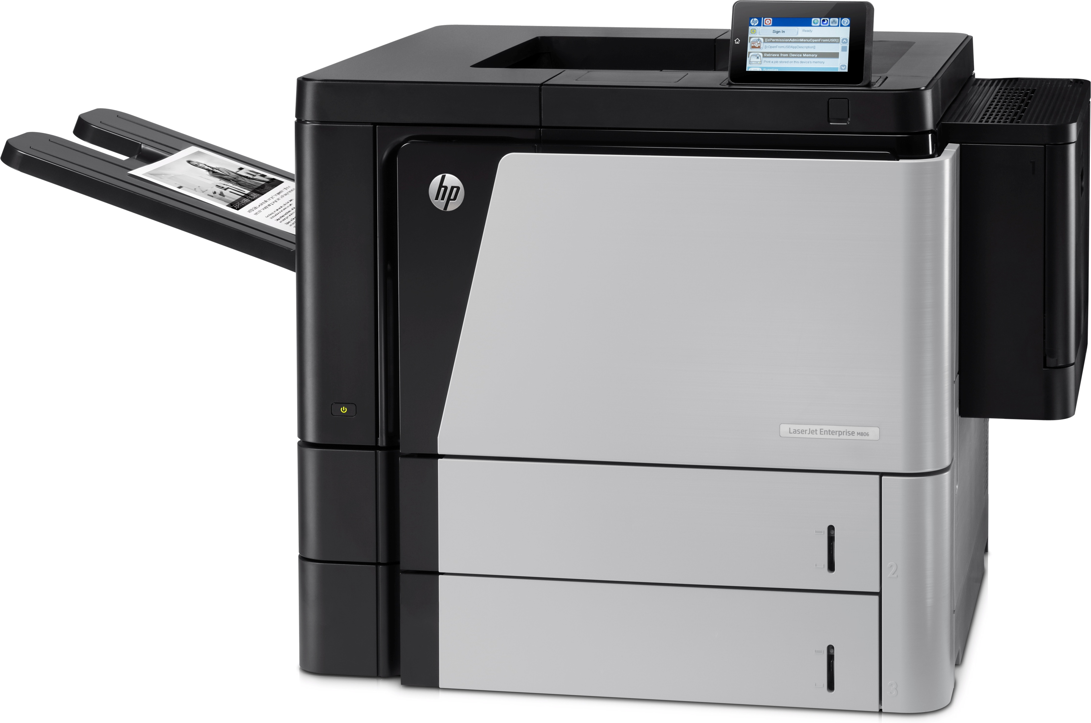 HP LaserJet Enterprise M806dn - Drucker - s/w