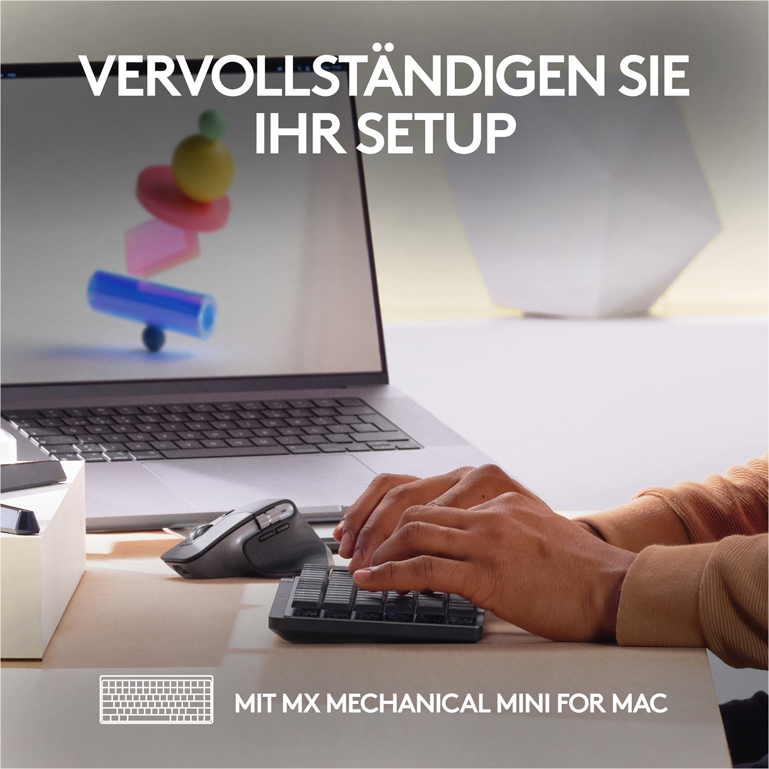 Logitech MX Master 3S for Mac Space Grey, Logi Bolt, USB/Bluetooth