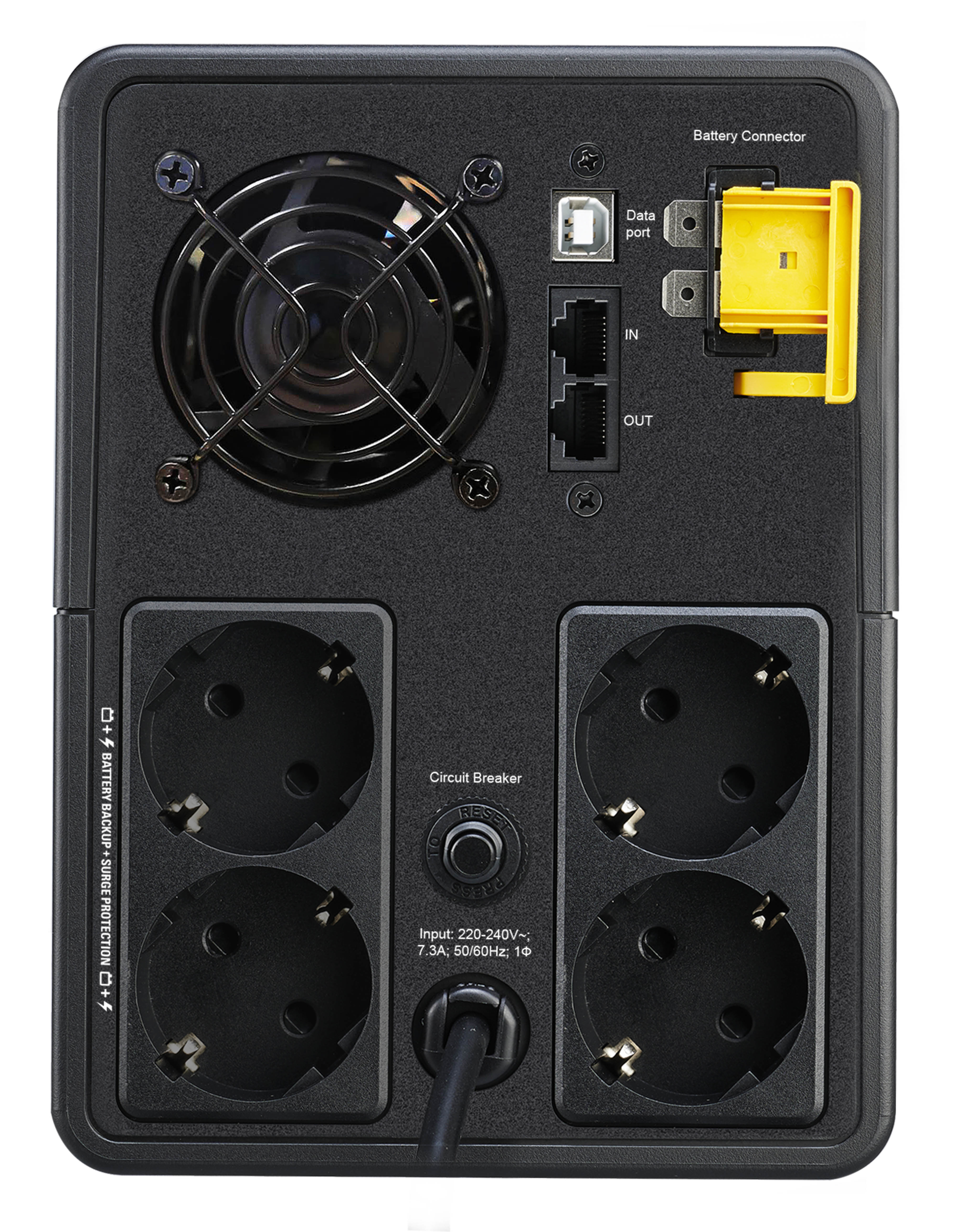 APC Back-UPS BX1600MI-GR, 1600VA, 4x Schuko, USB